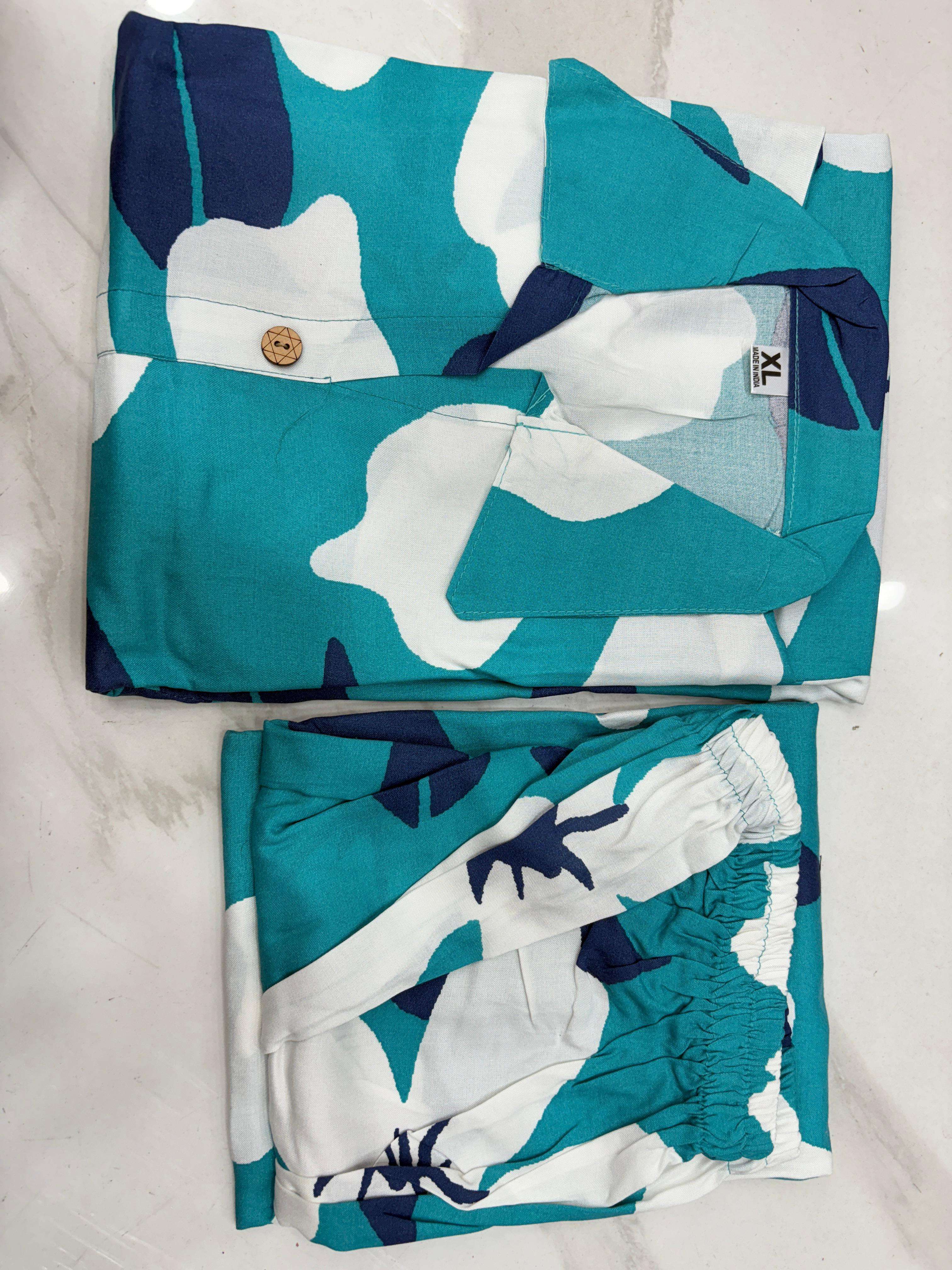 MF PIC & CHOOSE COLECTION RAYON DIGITAL PRINT FANCY SUMMER WEAR CO-ORD SET