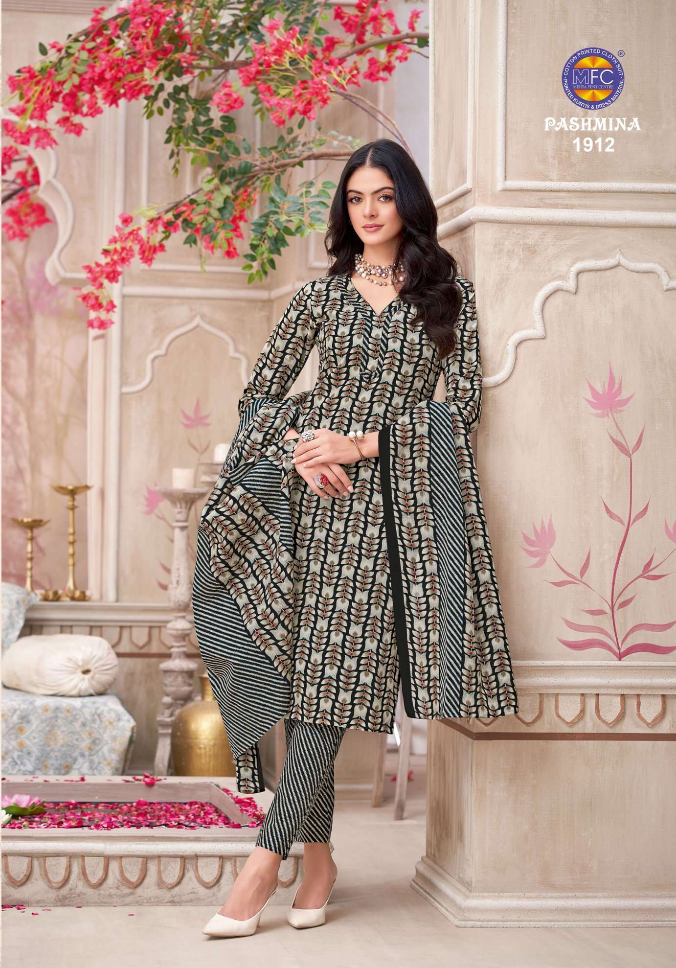 MFC PASHMINA VOL 19 COTTON PRINTED SALWAR SUIT