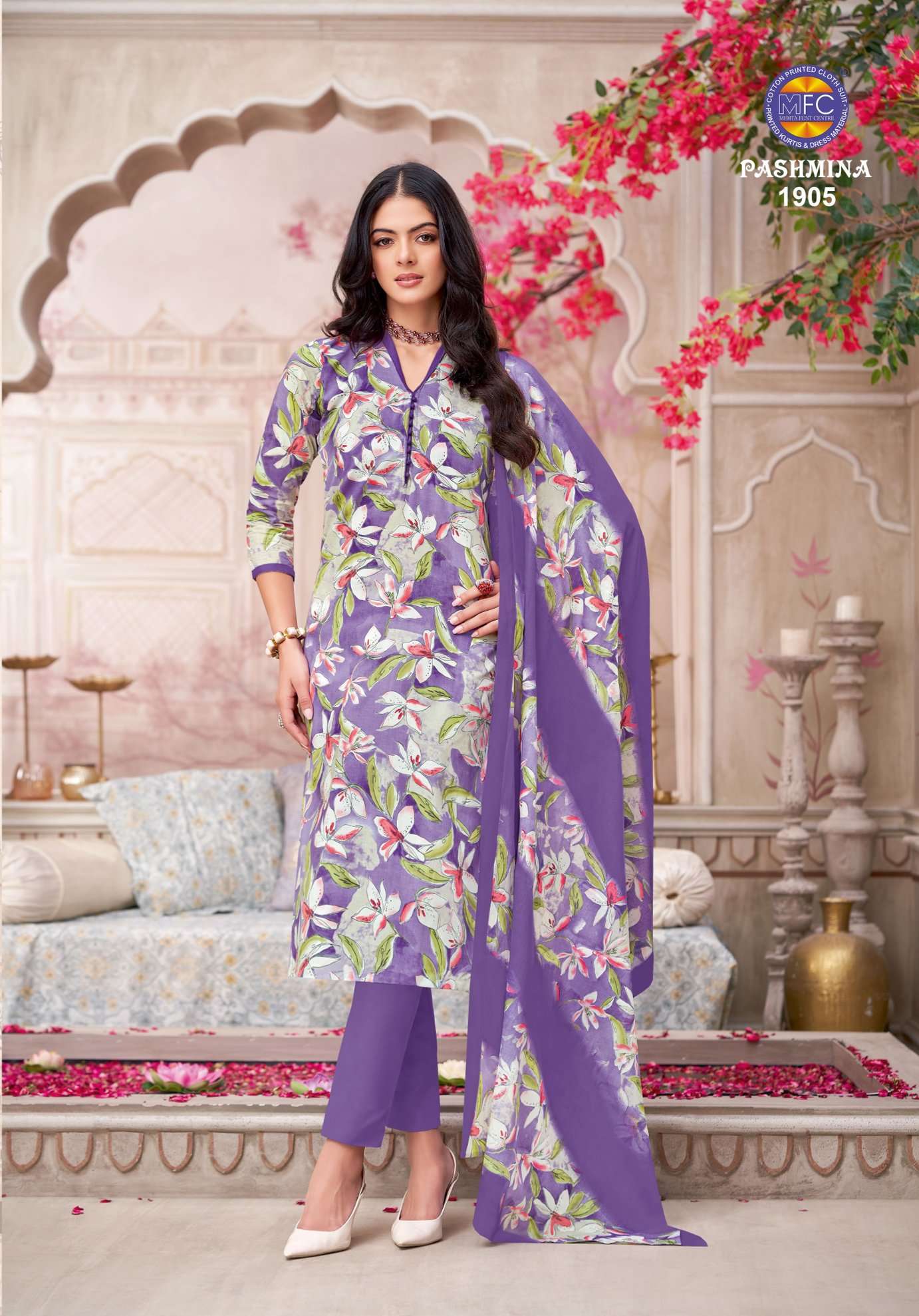 MFC PASHMINA VOL 19 COTTON PRINTED SALWAR SUIT
