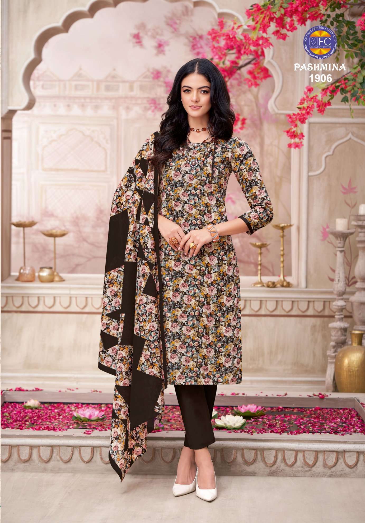 MFC PASHMINA VOL 19 COTTON PRINTED SALWAR SUIT