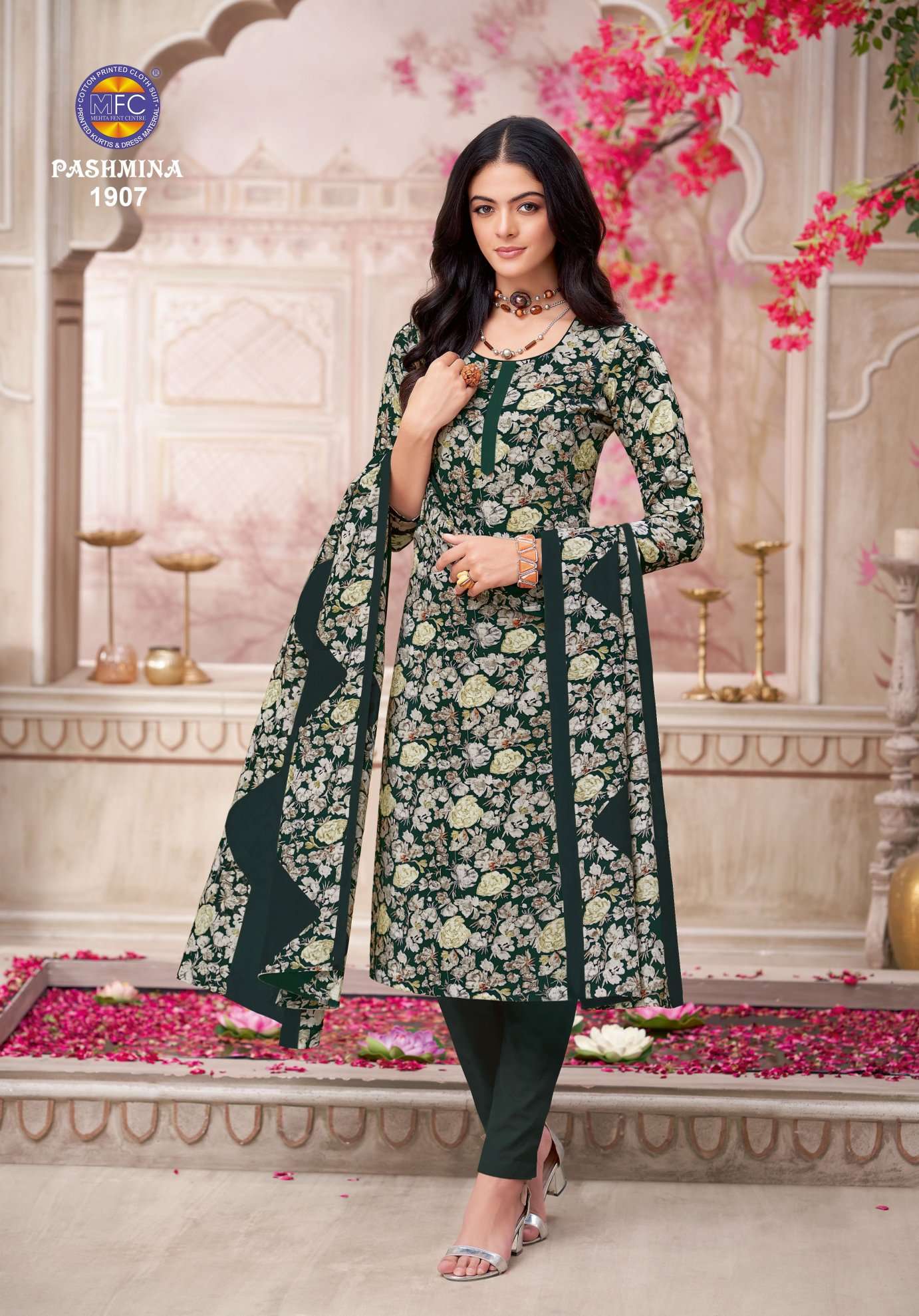 MFC PASHMINA VOL 19 COTTON PRINTED SALWAR SUIT