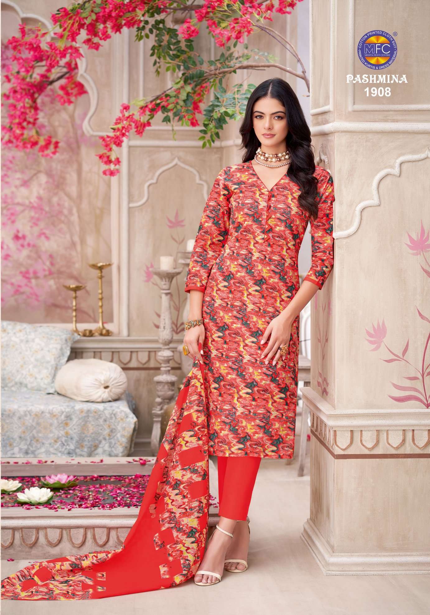 MFC PASHMINA VOL 19 COTTON PRINTED SALWAR SUIT