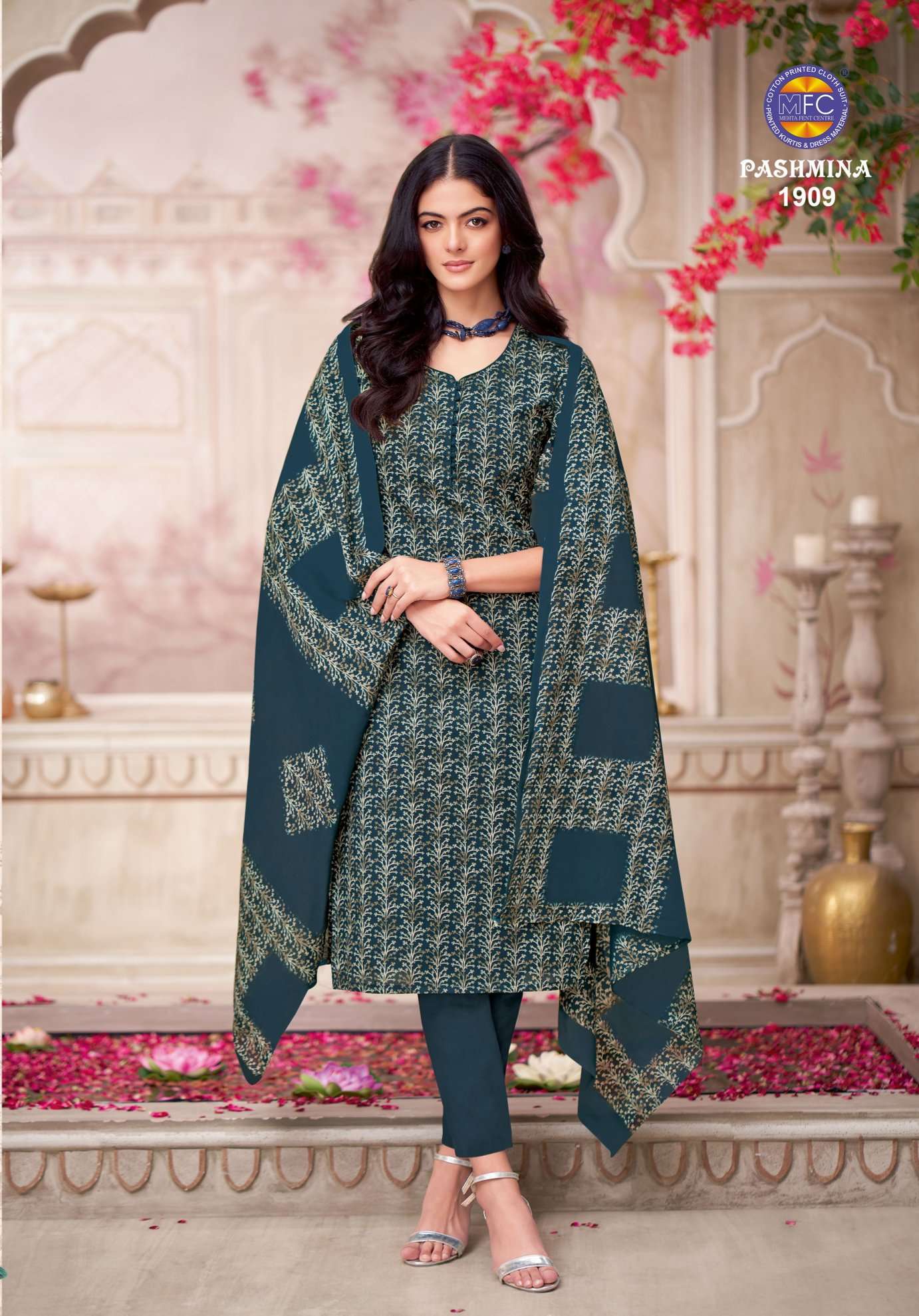 MFC PASHMINA VOL 19 COTTON PRINTED SALWAR SUIT