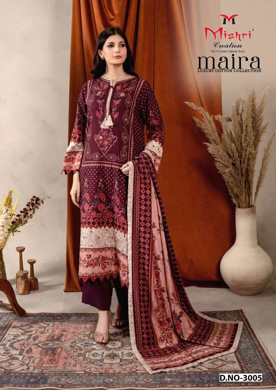 MISHRI CREATION MAIRA VOL 3 COTTON DIGITAL PRINT SALWAR SUIT