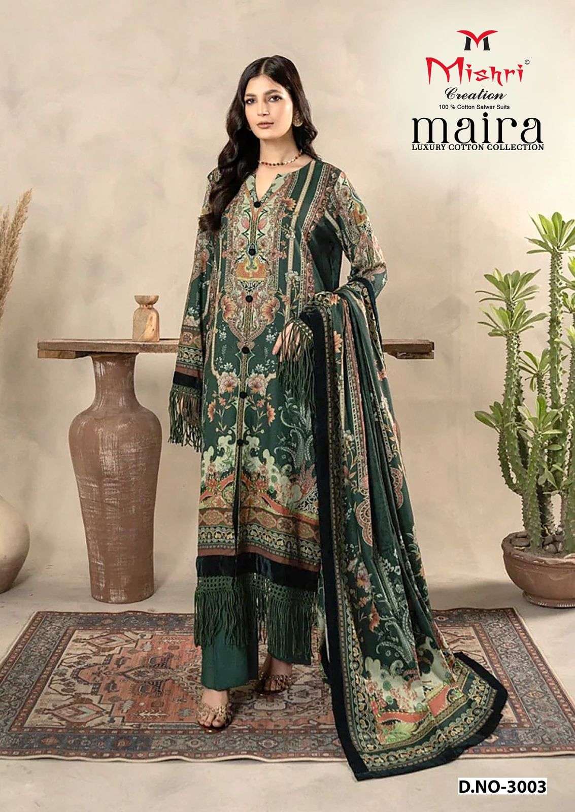 MISHRI CREATION MAIRA VOL 3 COTTON DIGITAL PRINT SALWAR SUIT