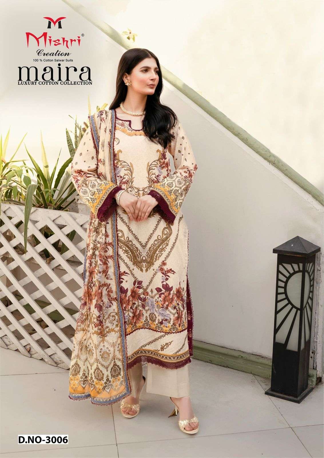 MISHRI CREATION MAIRA VOL 3 COTTON DIGITAL PRINT SALWAR SUIT