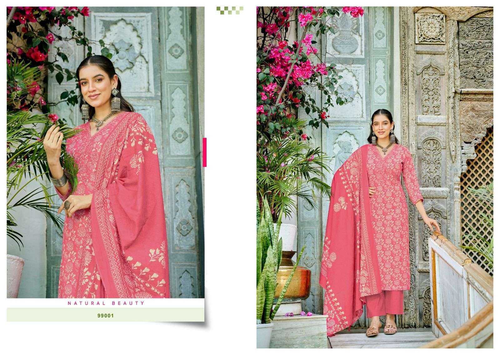NISHANT FASHION ZEELMEEL LAWN COTTON PRINTED WITH EMBROIDERY WORK SUIT