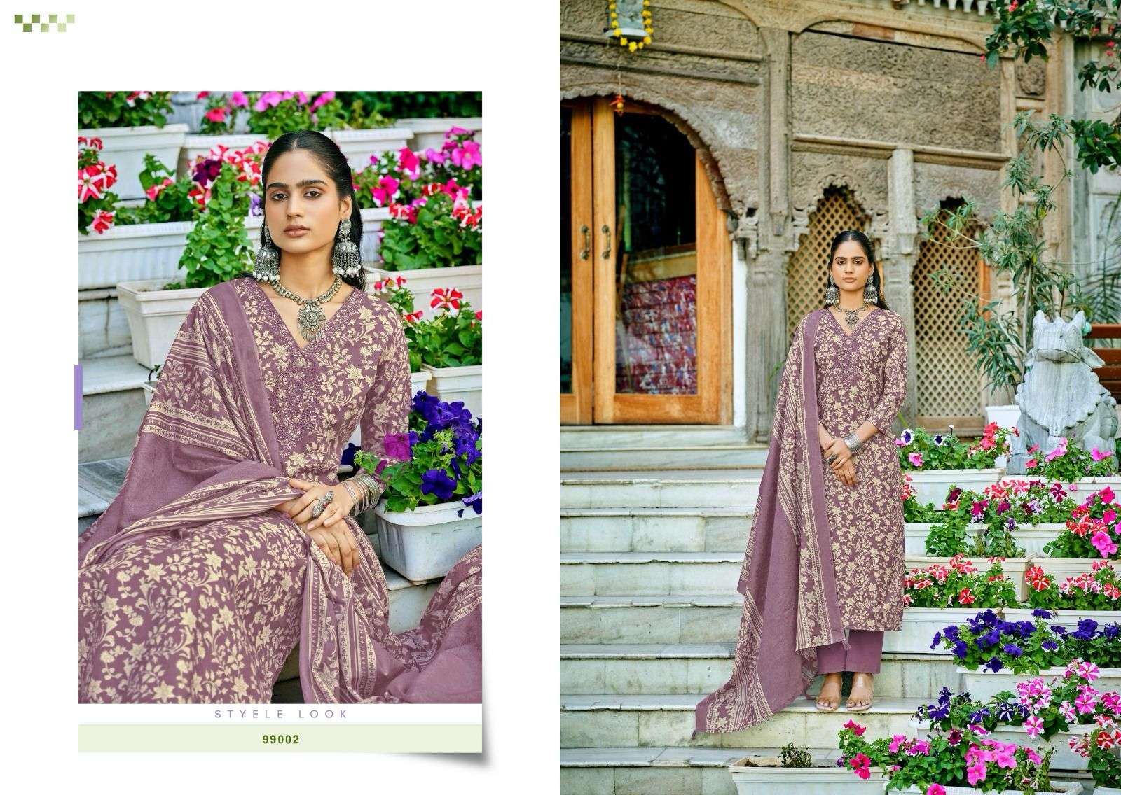 NISHANT FASHION ZEELMEEL LAWN COTTON PRINTED WITH EMBROIDERY WORK SUIT