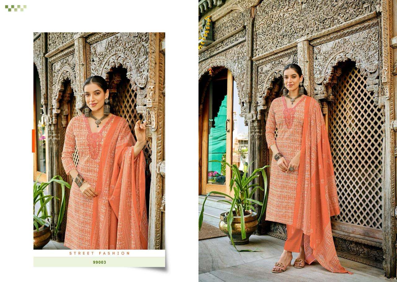 NISHANT FASHION ZEELMEEL LAWN COTTON PRINTED WITH EMBROIDERY WORK SUIT