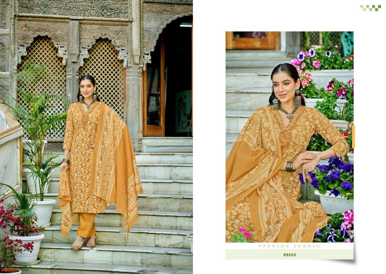 NISHANT FASHION ZEELMEEL LAWN COTTON PRINTED WITH EMBROIDERY WORK SUIT