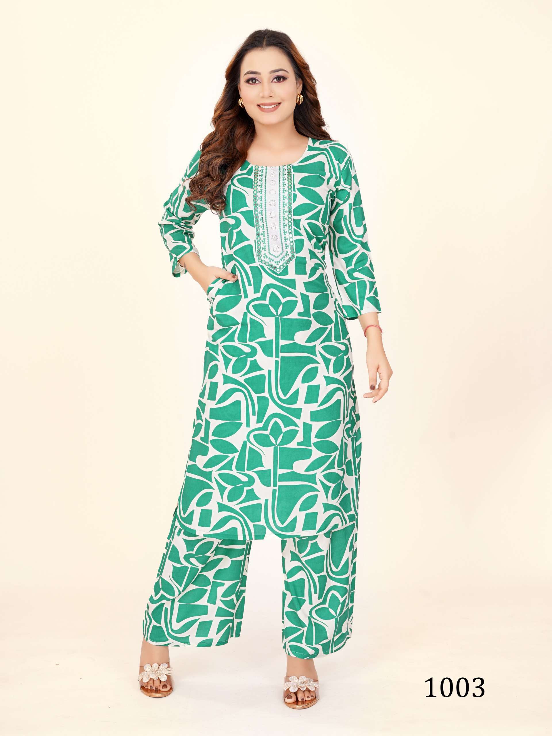 PADMAVATI TEXTILES CHINGARI VOL 2 RAYON PRINT FANCY KURTI WITH BOTTOM SET