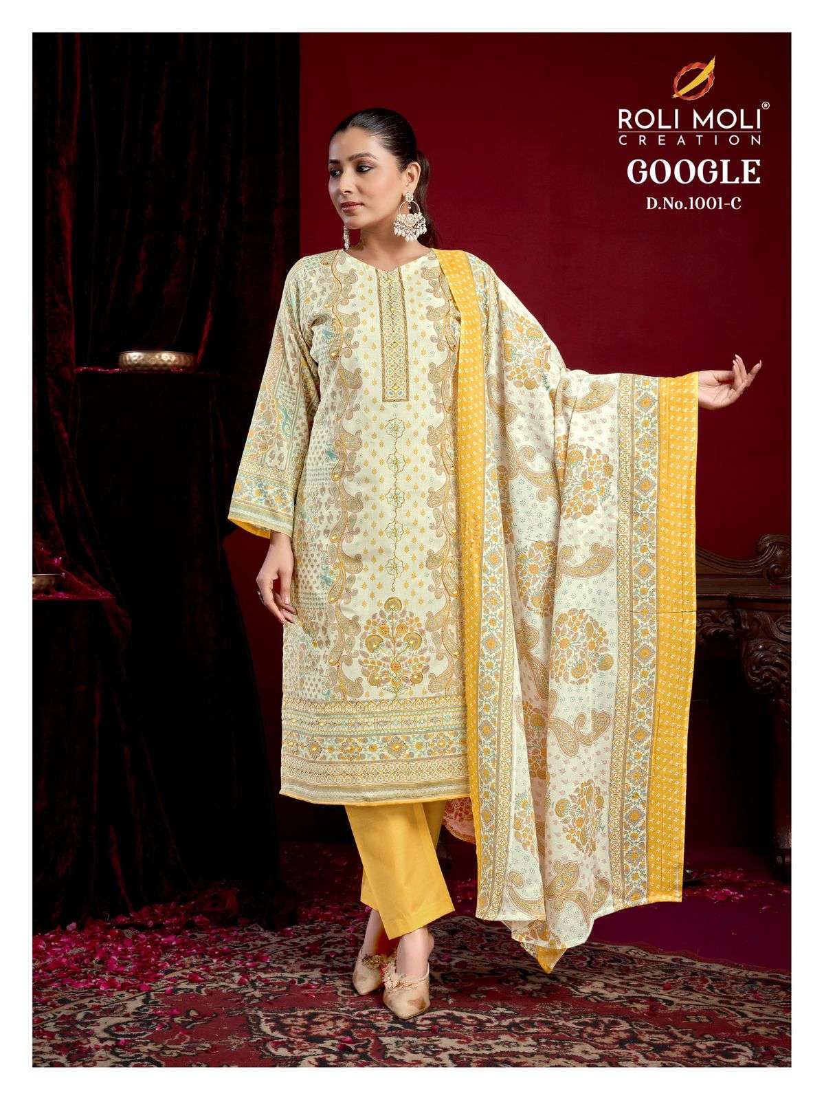 ROLI MOLI CREATION GOOGLE COTTON PRINT SALWAR SUIT
