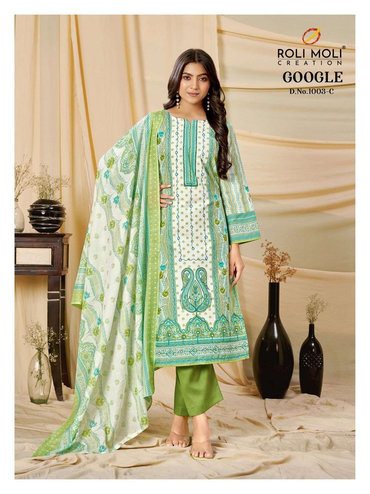 ROLI MOLI CREATION GOOGLE COTTON PRINT SALWAR SUIT