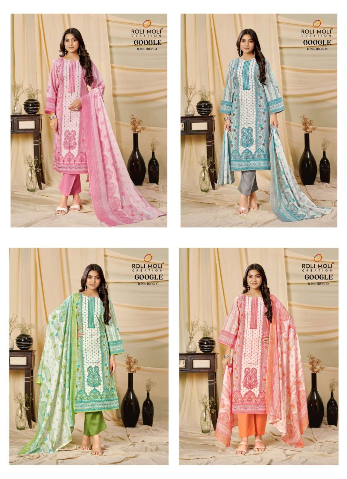 ROLI MOLI CREATION GOOGLE COTTON PRINT SALWAR SUIT