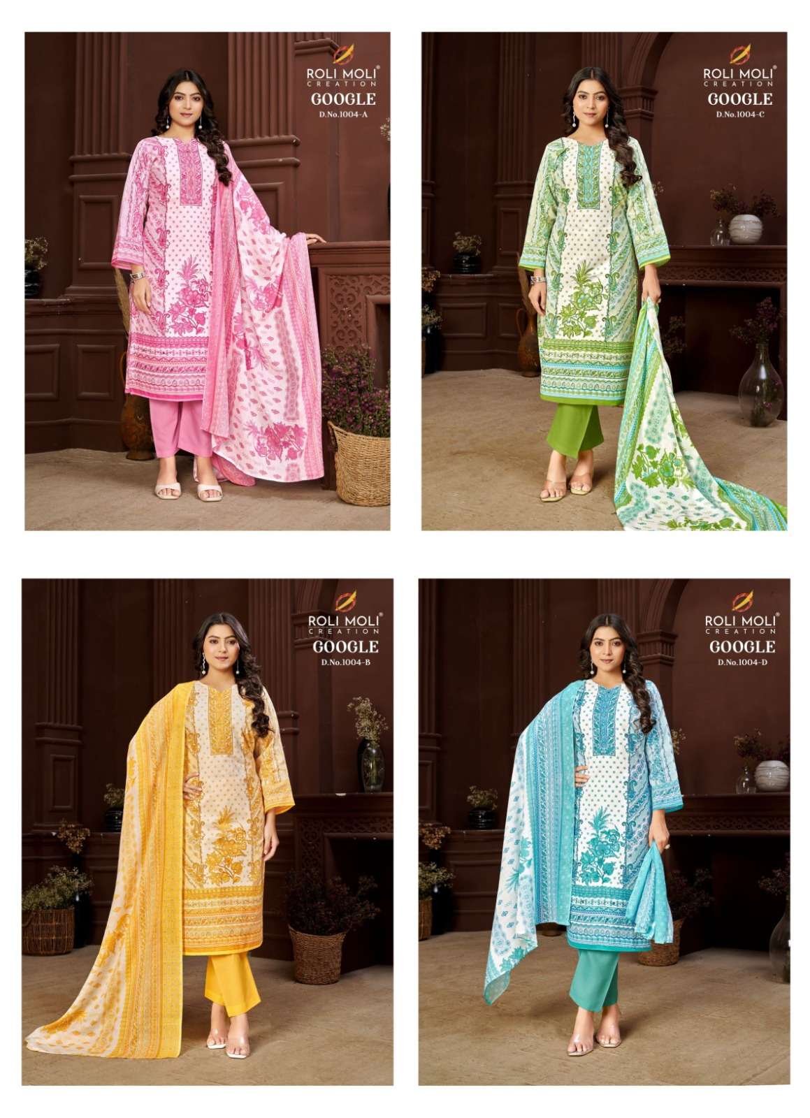 ROLI MOLI CREATION GOOGLE COTTON PRINT SALWAR SUIT