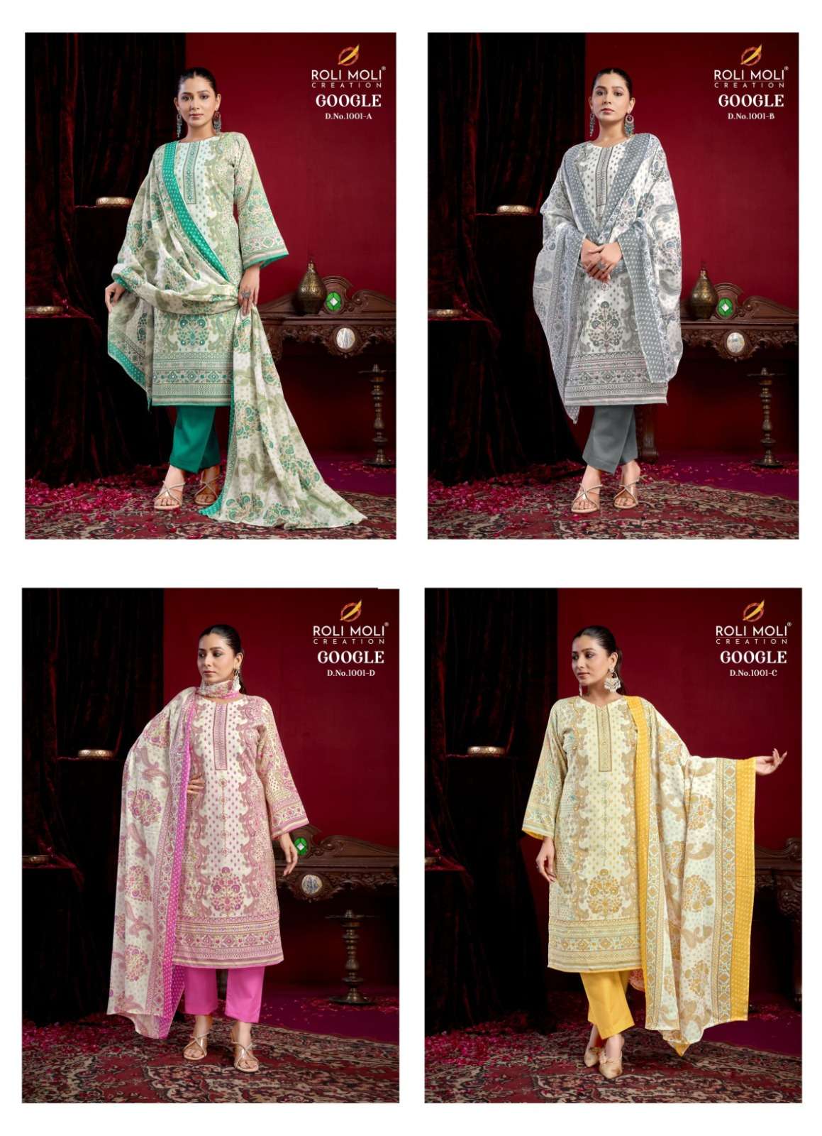 ROLI MOLI CREATION GOOGLE COTTON PRINT SALWAR SUIT