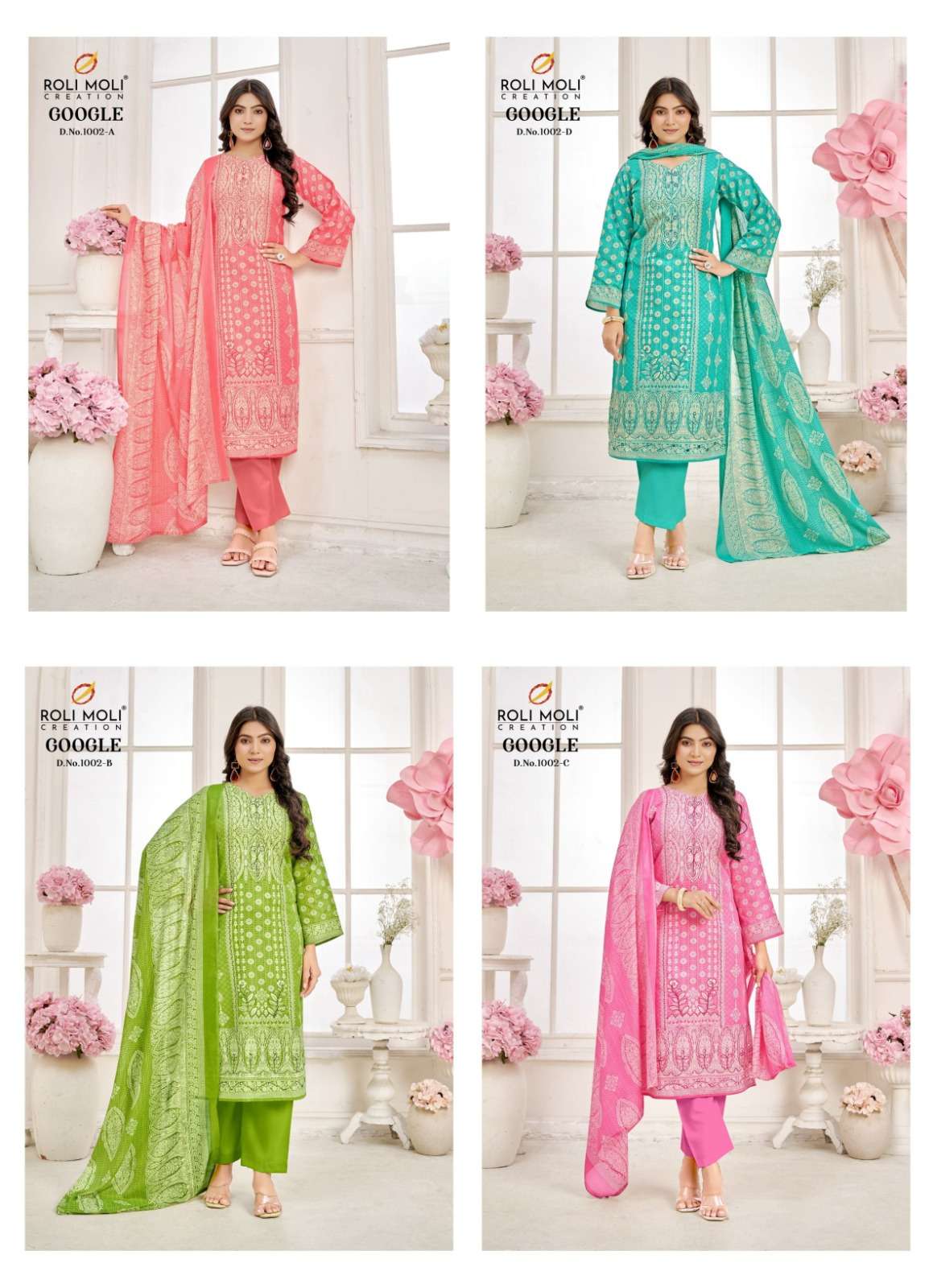 ROLI MOLI CREATION GOOGLE COTTON PRINT SALWAR SUIT