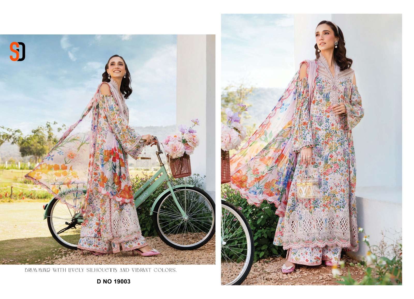 SHARADDHA DESIGNER MARIA B CHIKANKARI COTTON COLLECTION VOL 19