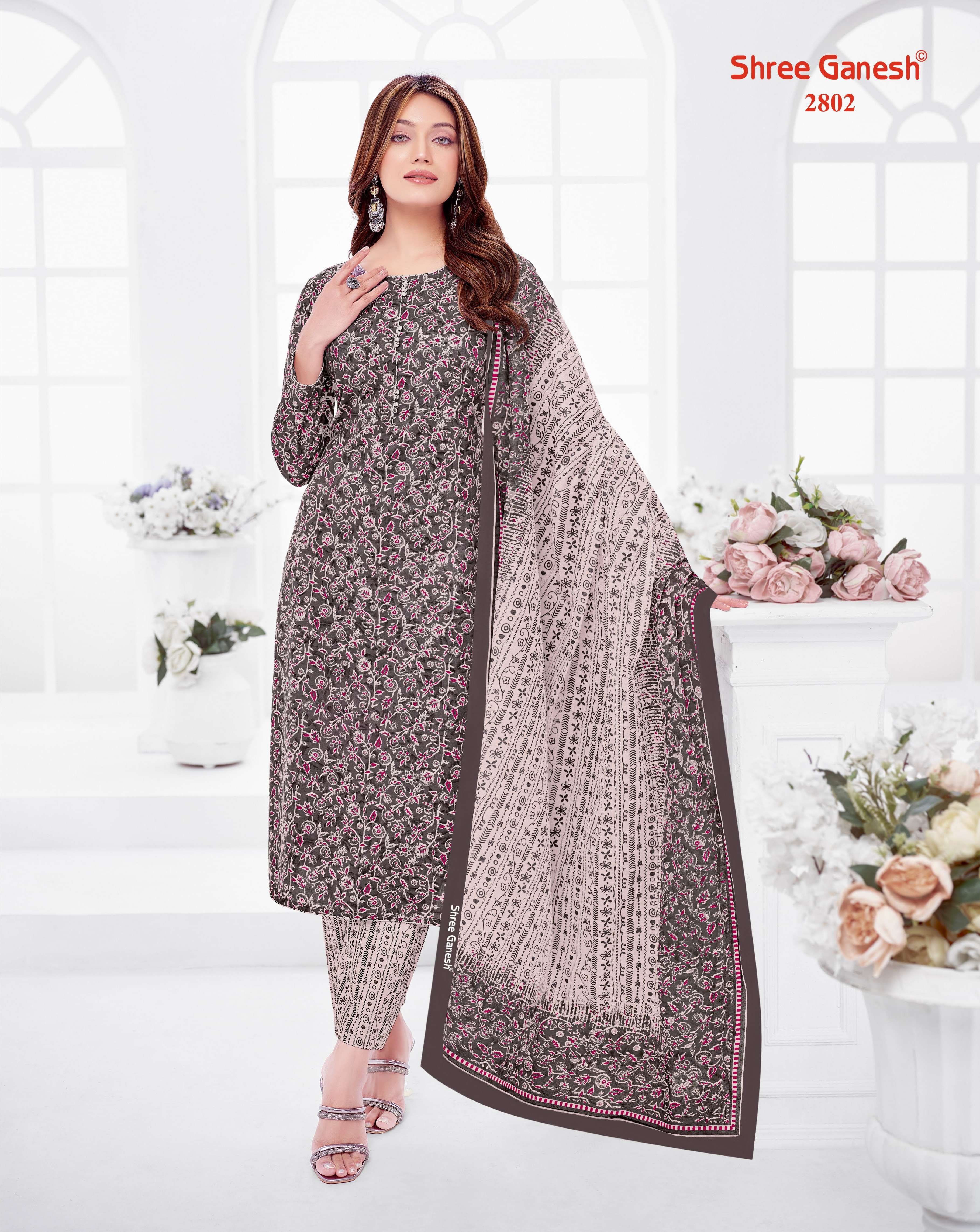 SHREE GANESH SAMAIYRA VOL 18 COTTON PRINT SALWAR SUIT