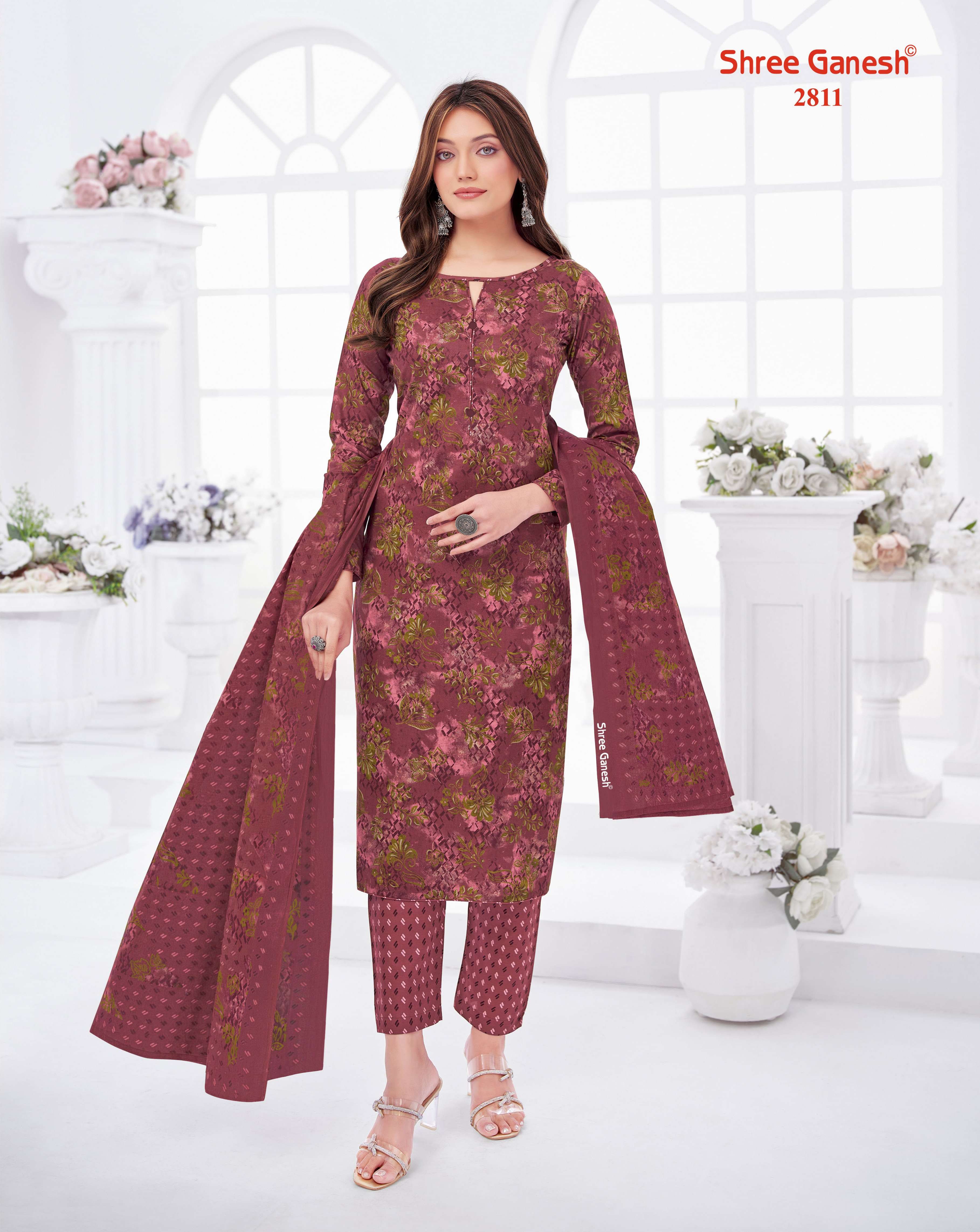 SHREE GANESH SAMAIYRA VOL 18 COTTON PRINT SALWAR SUIT