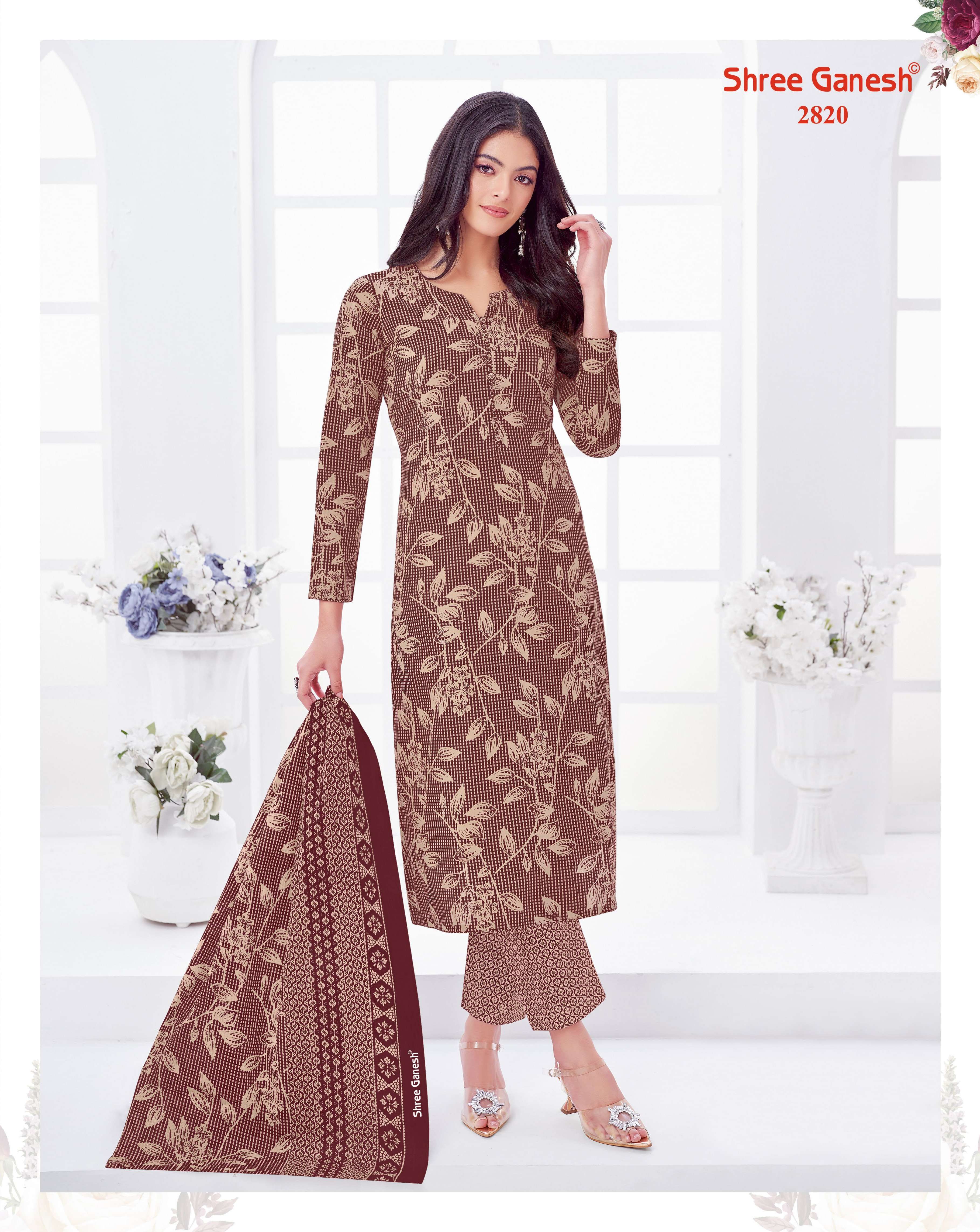 SHREE GANESH SAMAIYRA VOL 18 COTTON PRINT SALWAR SUIT