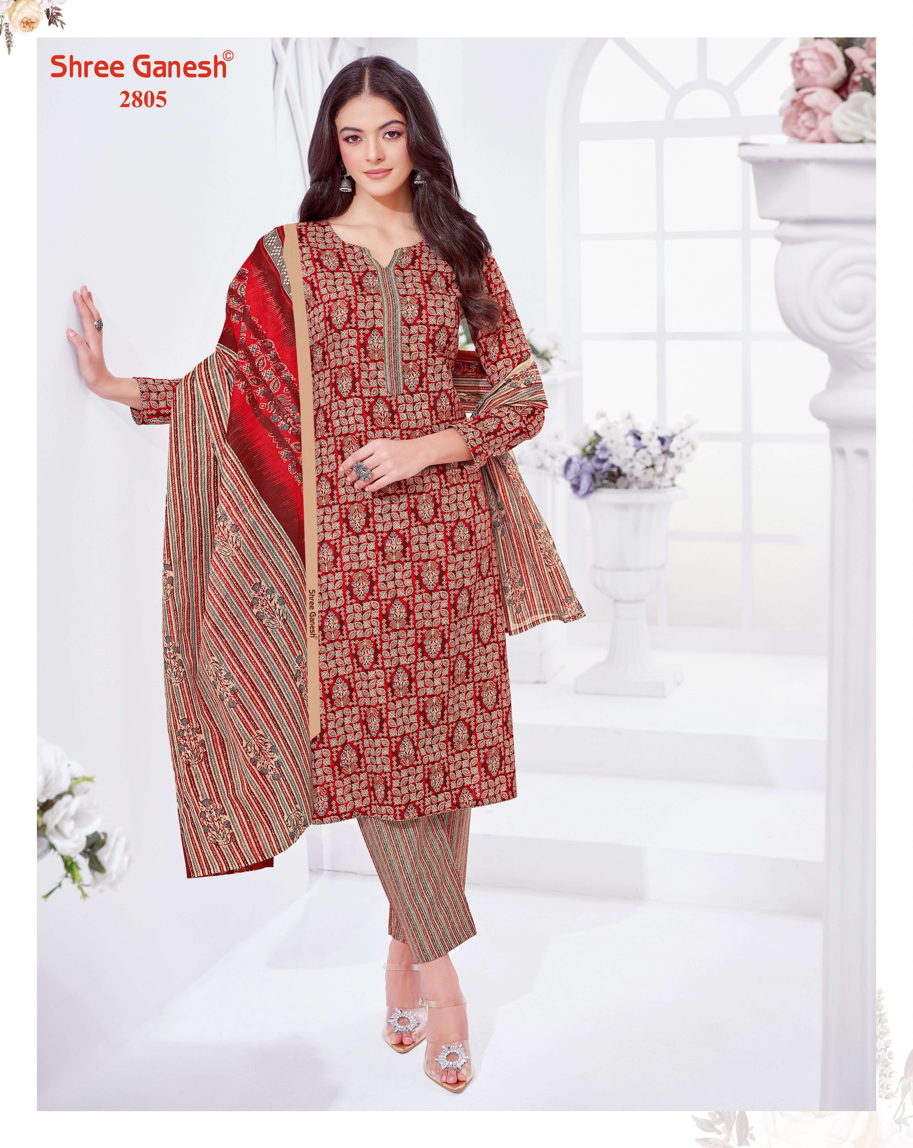 SHREE GANESH SAMAIYRA VOL 18 COTTON PRINT SALWAR SUIT