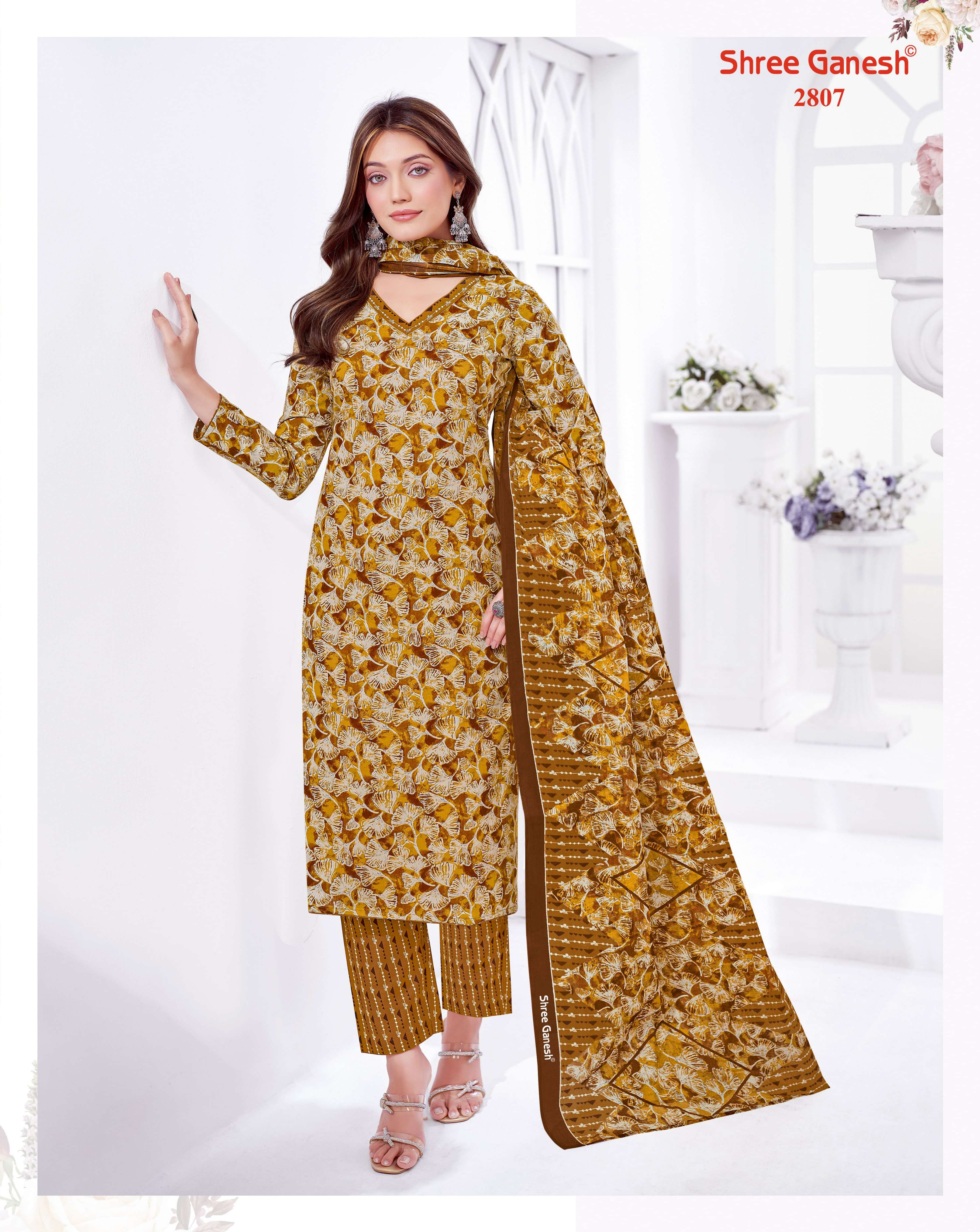 SHREE GANESH SAMAIYRA VOL 18 COTTON PRINT SALWAR SUIT