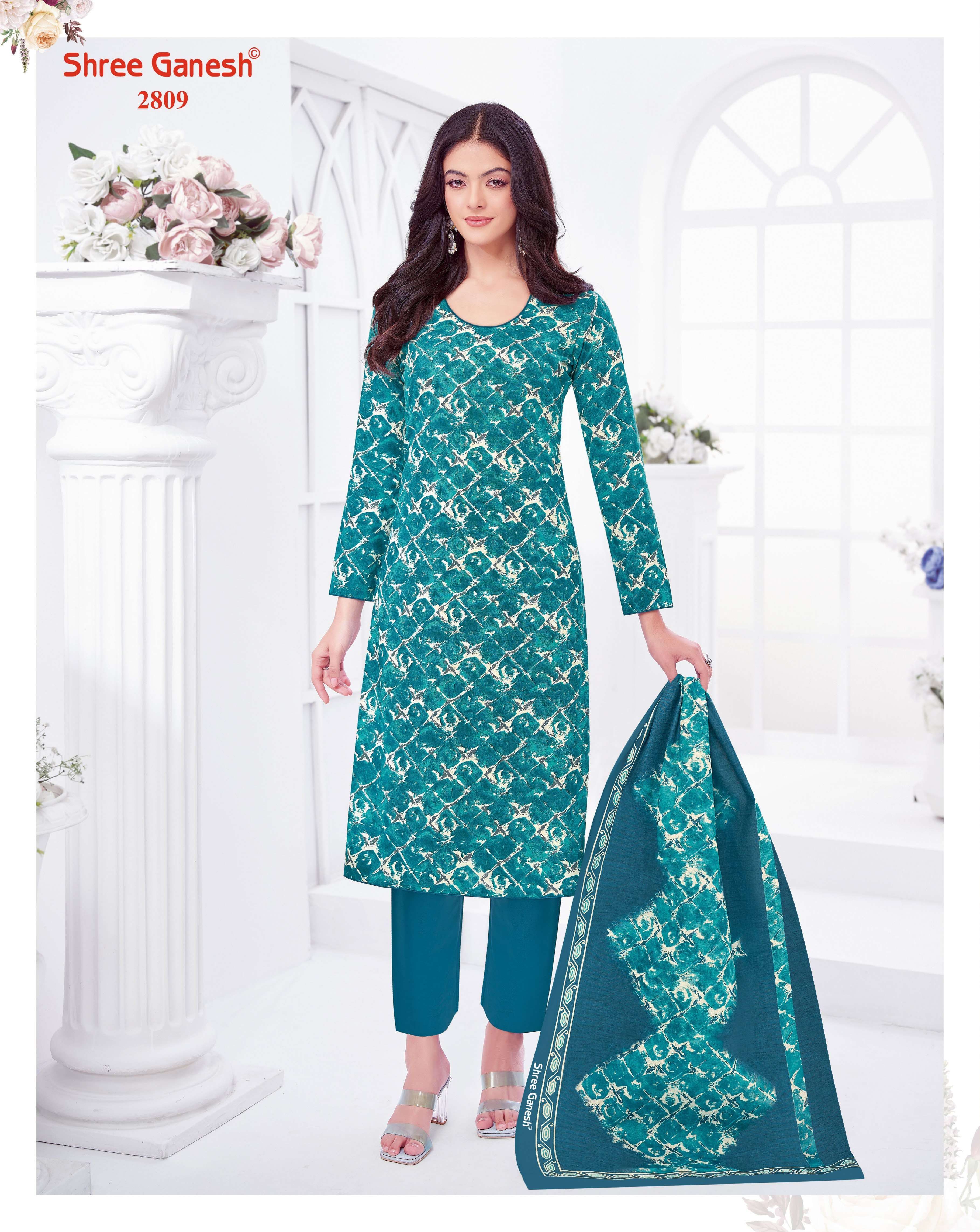 SHREE GANESH SAMAIYRA VOL 18 COTTON PRINT SALWAR SUIT