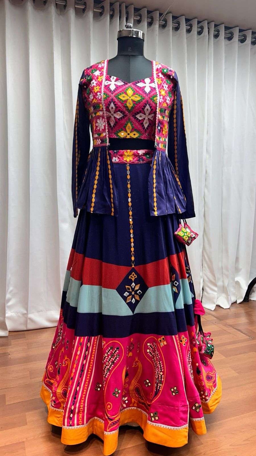 SHUBHKALA RAAS VOL 18 NAVRATRI WEAR JACKET STYLE CHANIYA CHOLI