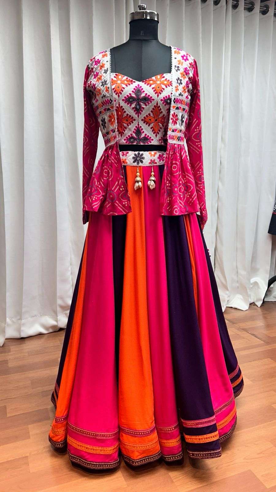 SHUBHKALA RAAS VOL 18 NAVRATRI WEAR JACKET STYLE CHANIYA CHOLI