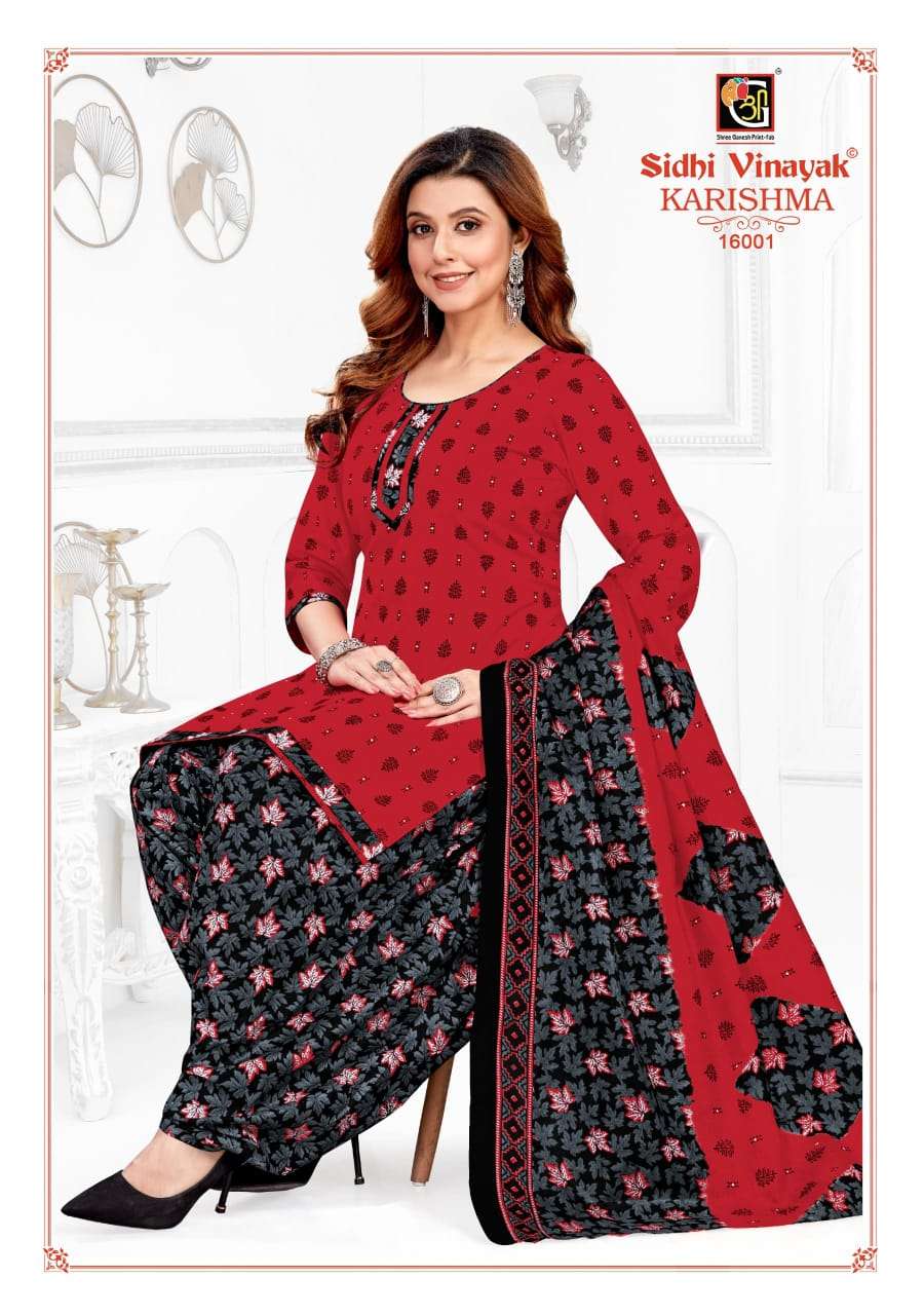 SIDHI VINAYAK KARISHMA VOL 16 COTTON PATIYALA DRESS