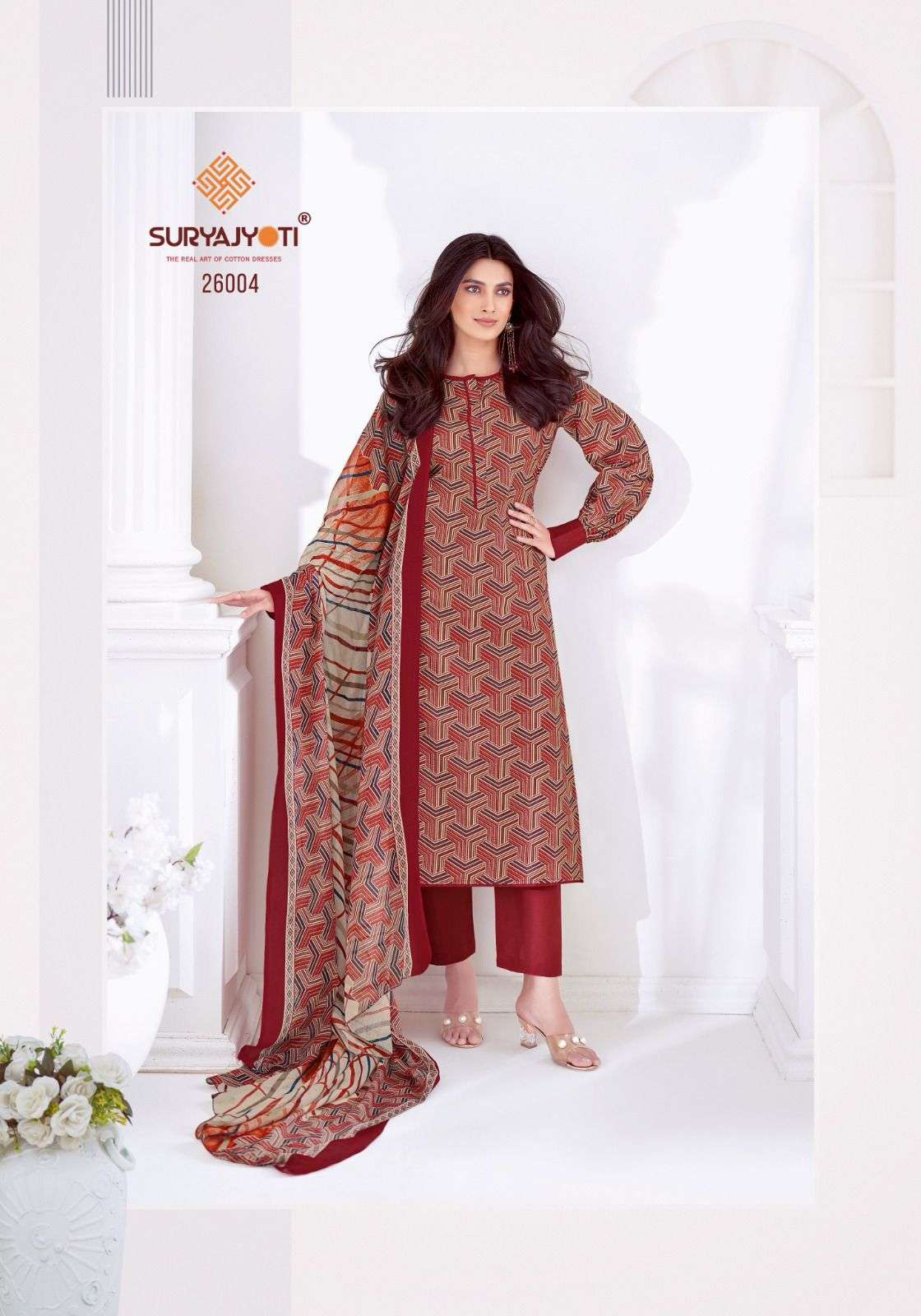 SURYAJYOTI NARGIS VOL 26 COTTON PRINT SALWAR SUIT