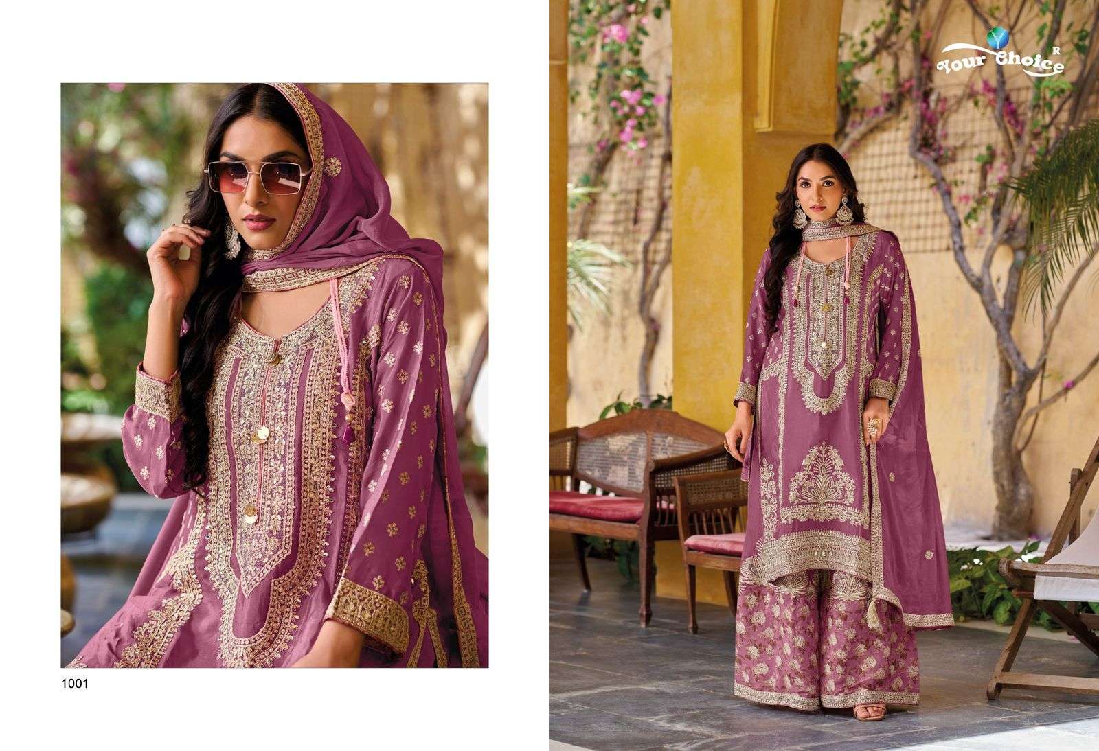 YOUR CHOICE FAME HEAVY DESIGNER READY MADE PAKISTANI STYLE SUIT