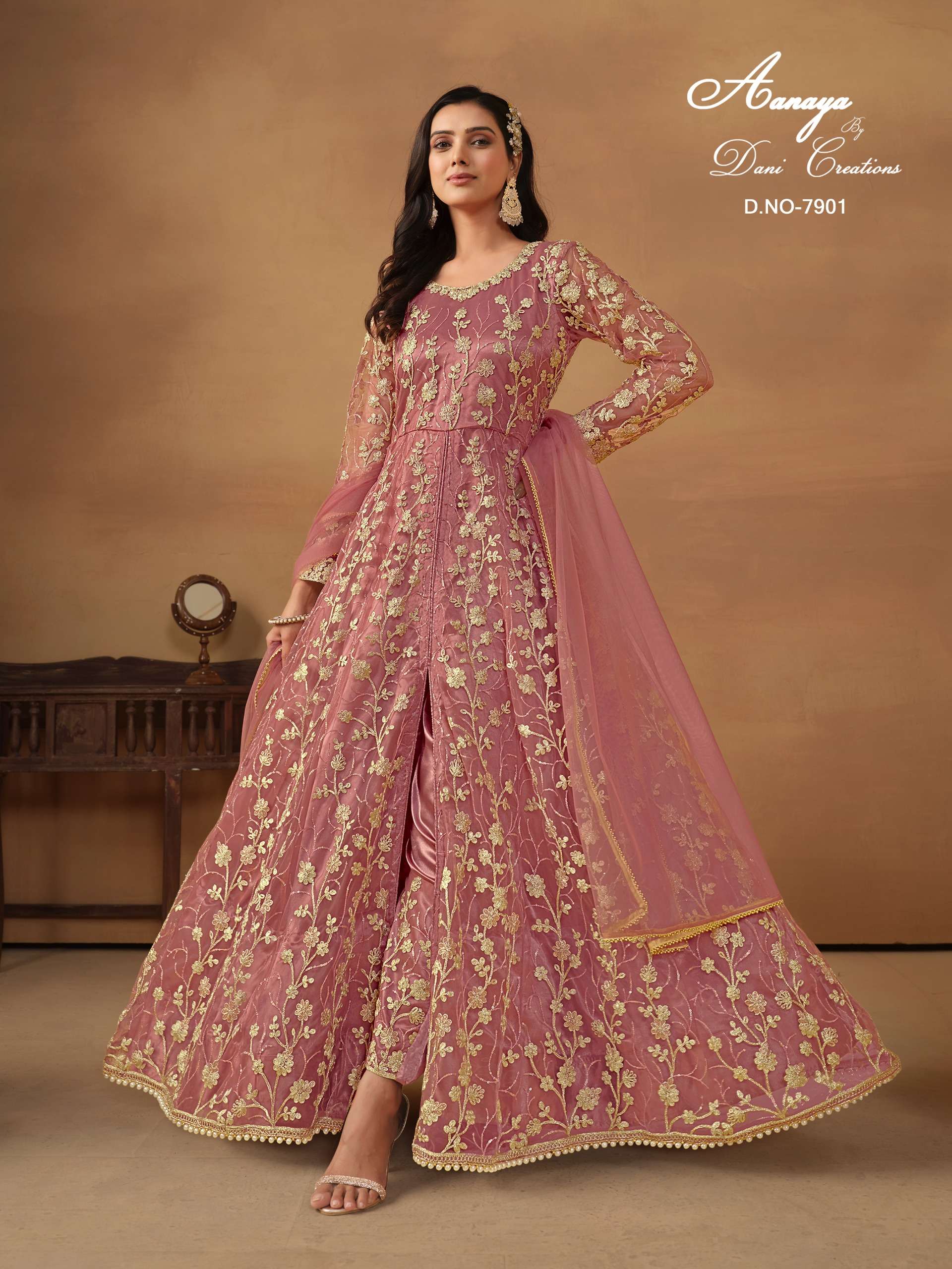 DANI CREATION AANAYA VOL 179 HEAVY DESIGNER PARTY WEAR GOWN DRESS