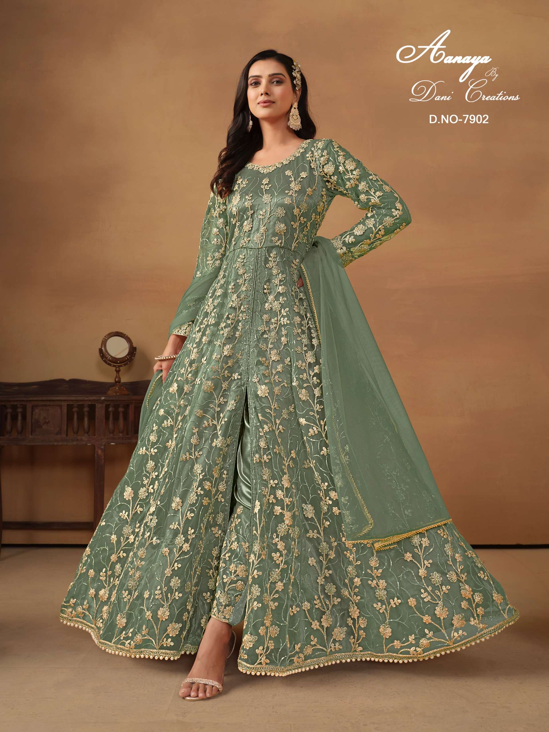 DANI CREATION AANAYA VOL 179 HEAVY DESIGNER PARTY WEAR GOWN DRESS
