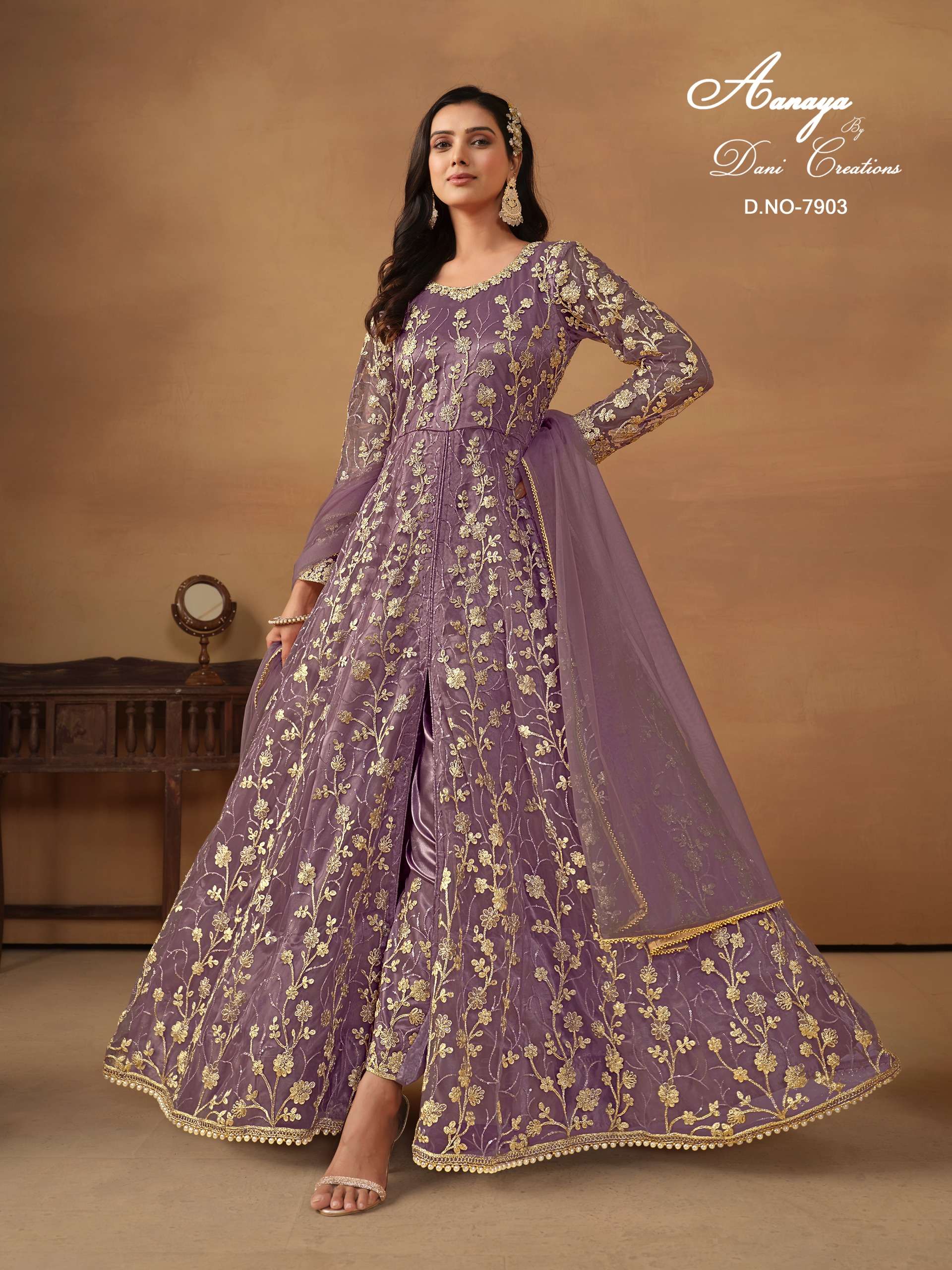 DANI CREATION AANAYA VOL 179 HEAVY DESIGNER PARTY WEAR GOWN DRESS