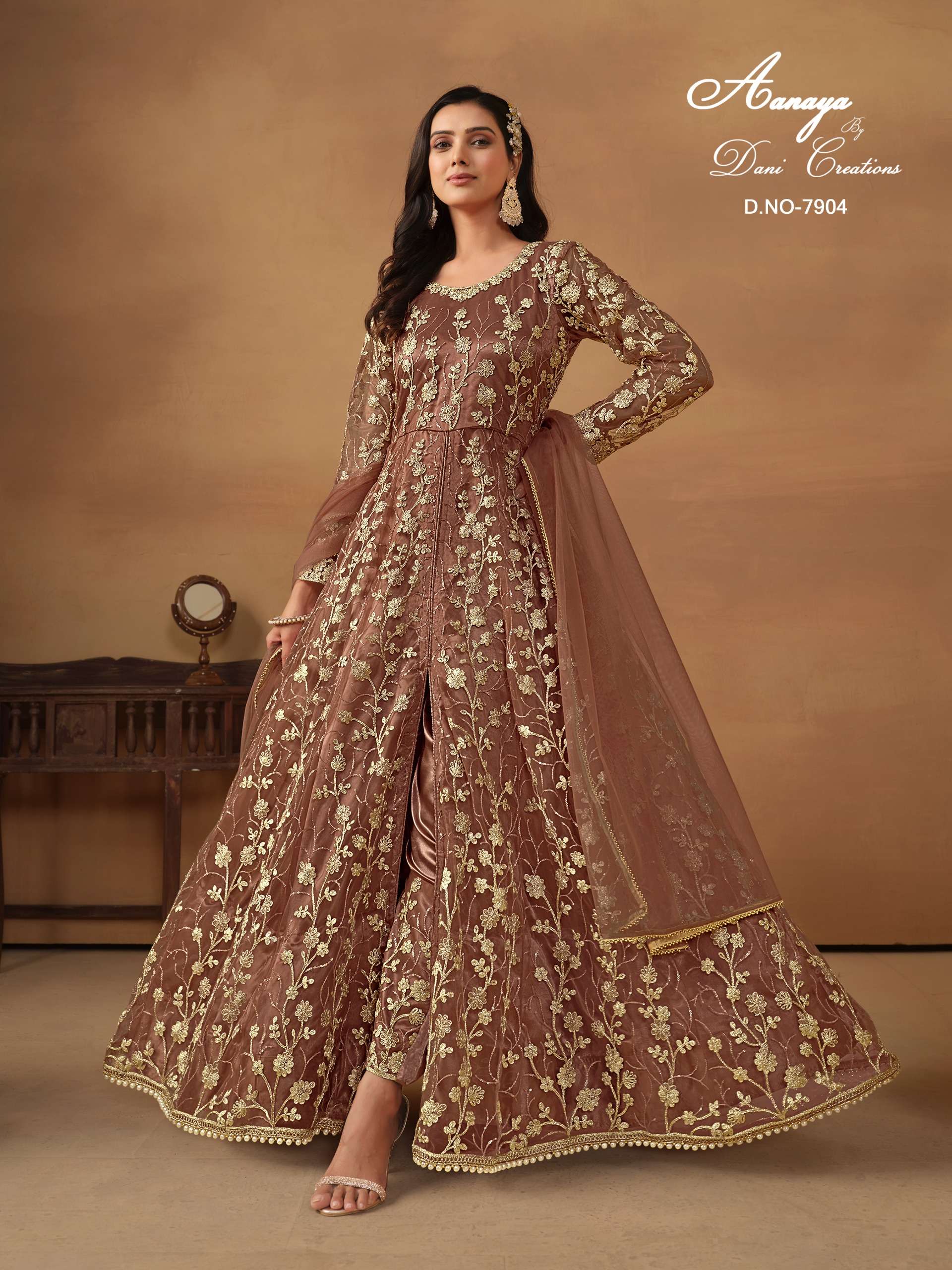 DANI CREATION AANAYA VOL 179 HEAVY DESIGNER PARTY WEAR GOWN DRESS