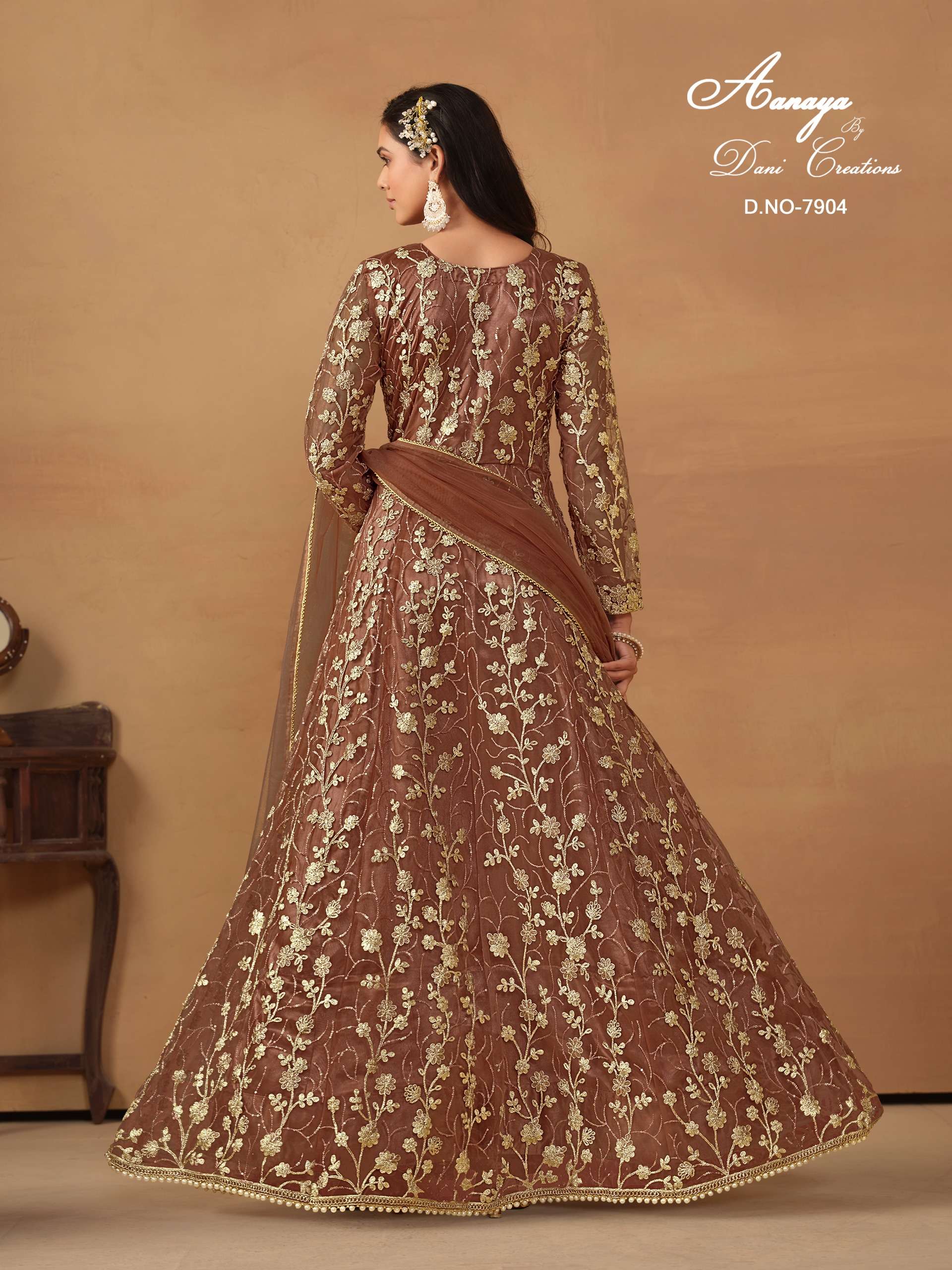 DANI CREATION AANAYA VOL 179 HEAVY DESIGNER PARTY WEAR GOWN DRESS