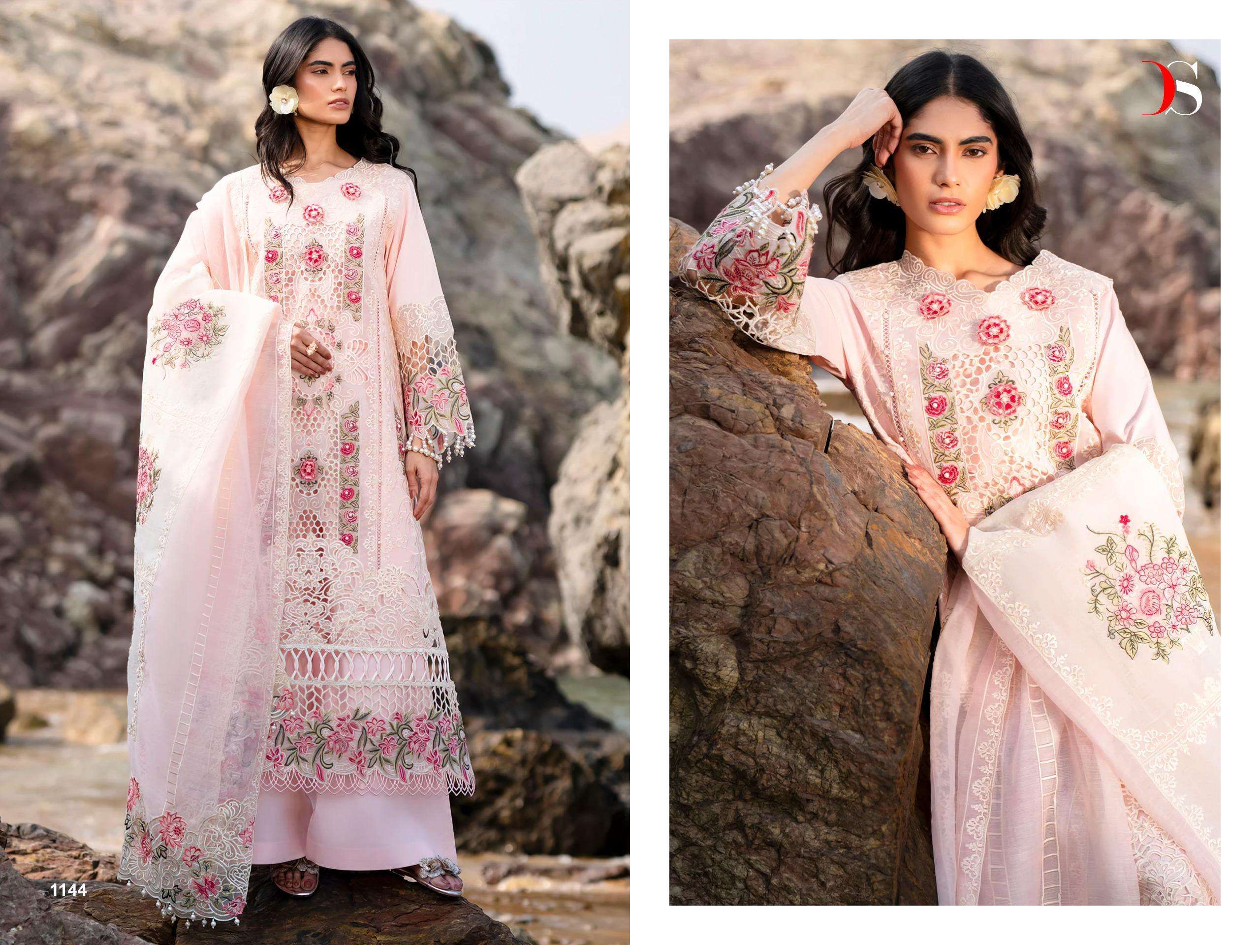 DEEPSY SUITS SIRENE LUXURY LAWN 25 COTTON EMBROIDERED SUIT