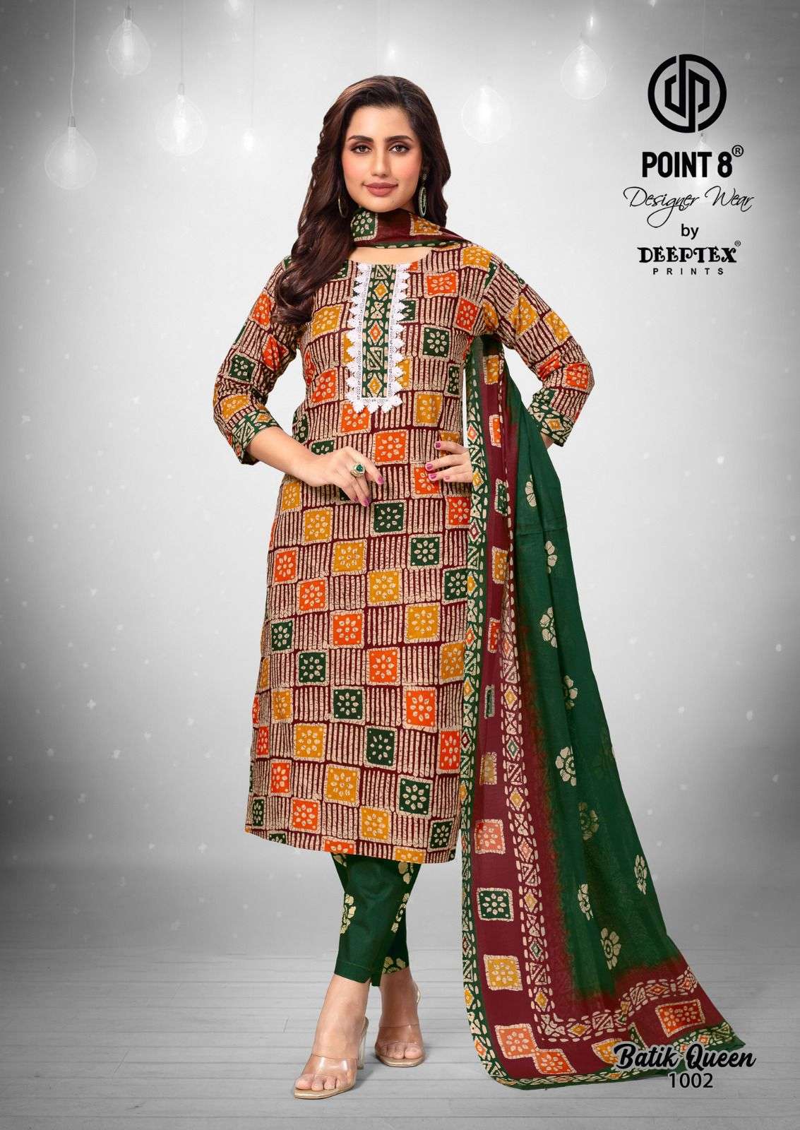 DEEPTEX BATIK QUEEN VOL 1 COTTON PRINT READY MADE LADIES SUIT