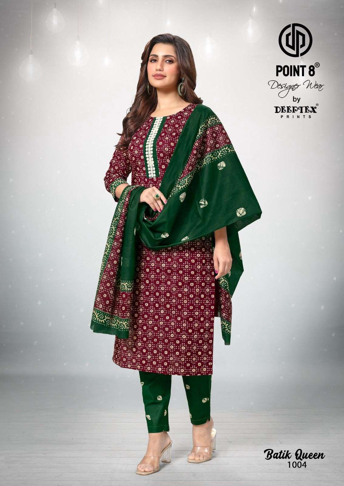 DEEPTEX BATIK QUEEN VOL 1 COTTON PRINT READY MADE LADIES SUIT