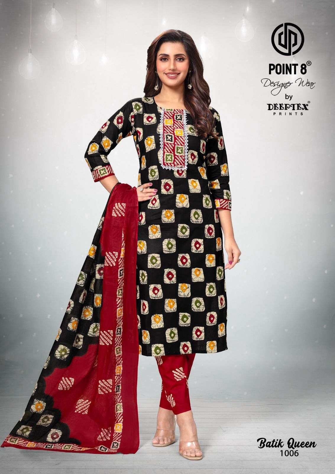 DEEPTEX BATIK QUEEN VOL 1 COTTON PRINT READY MADE LADIES SUIT