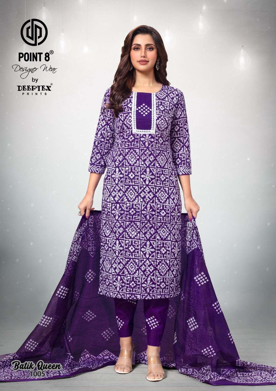 DEEPTEX BATIK QUEEN VOL 1 COTTON PRINT READY MADE LADIES SUIT
