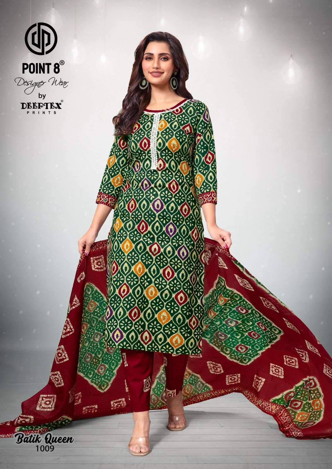 DEEPTEX BATIK QUEEN VOL 1 COTTON PRINT READY MADE LADIES SUIT