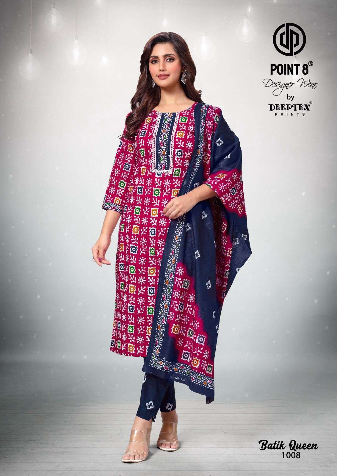 DEEPTEX BATIK QUEEN VOL 1 COTTON PRINT READY MADE LADIES SUIT