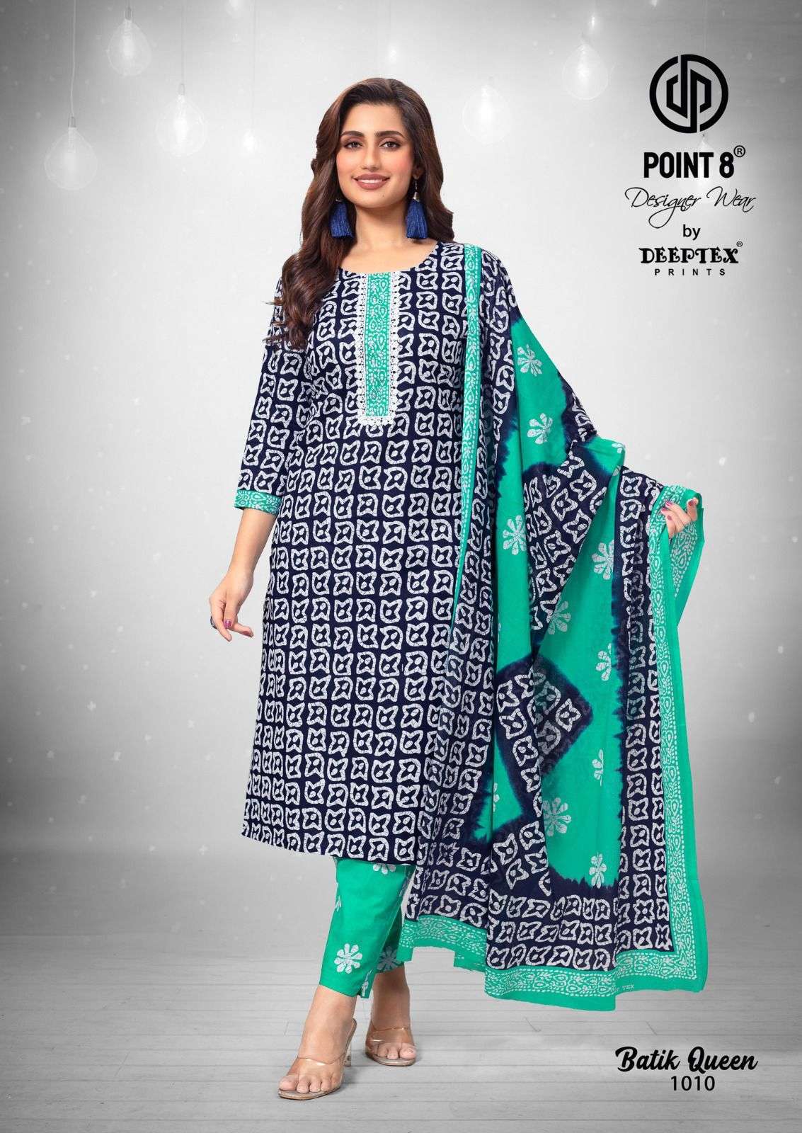 DEEPTEX BATIK QUEEN VOL 1 COTTON PRINT READY MADE LADIES SUIT
