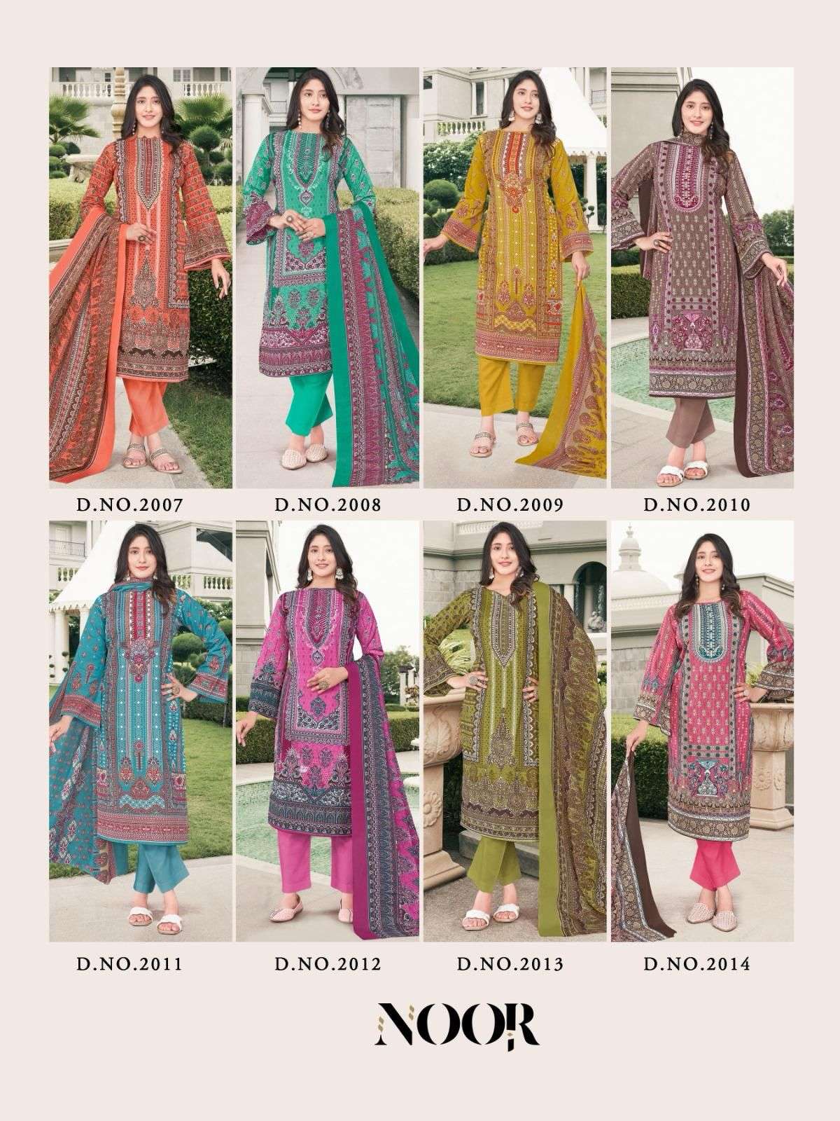  FALAK INTERNATIONAL NOOR VOL 2 COTTON DIGITAL STYLE PRINT DRESS