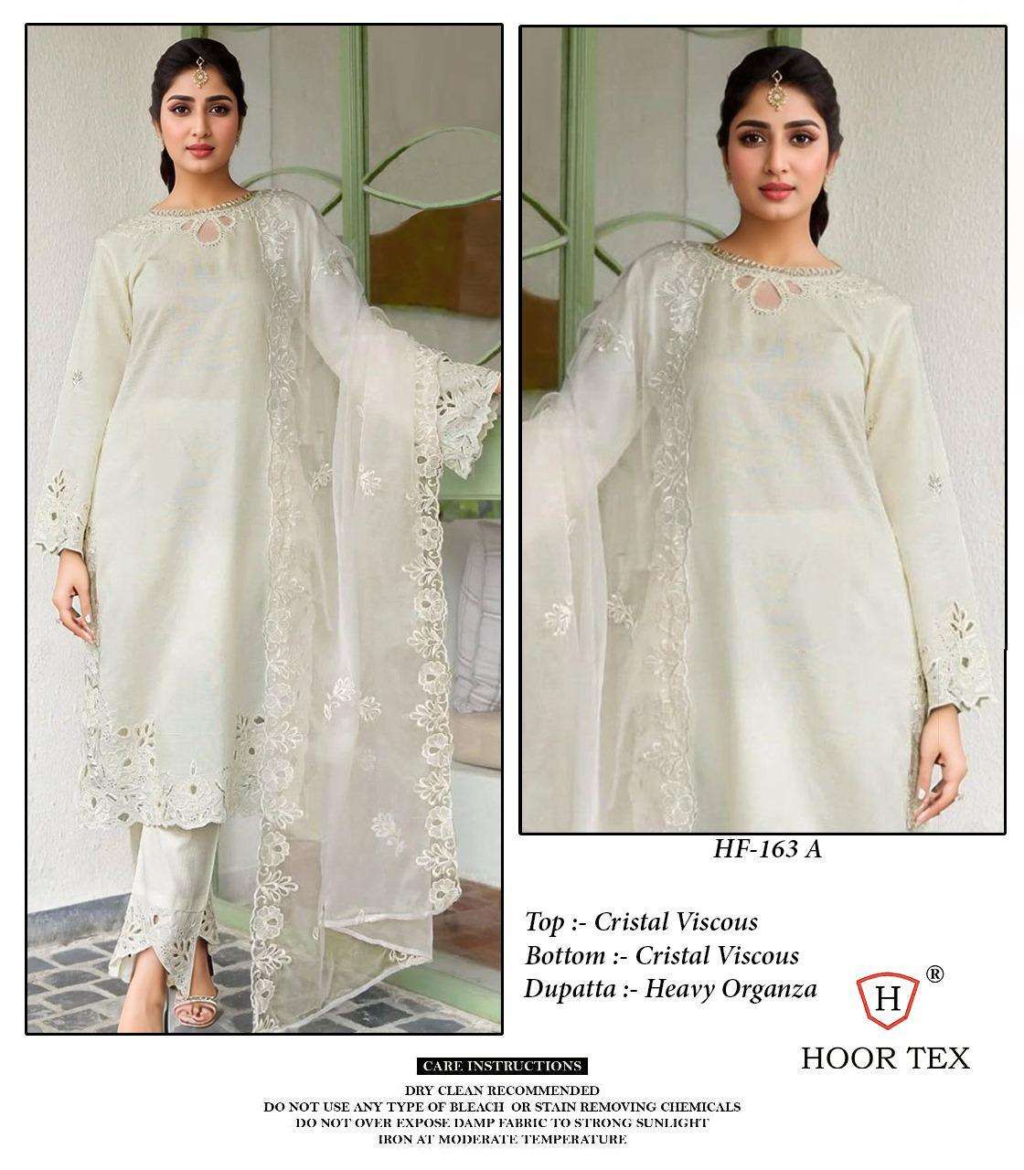 HOOR TEX H 163 VISCOSE DESIGNER FANCY READY MADE PAKISTANI SUIT