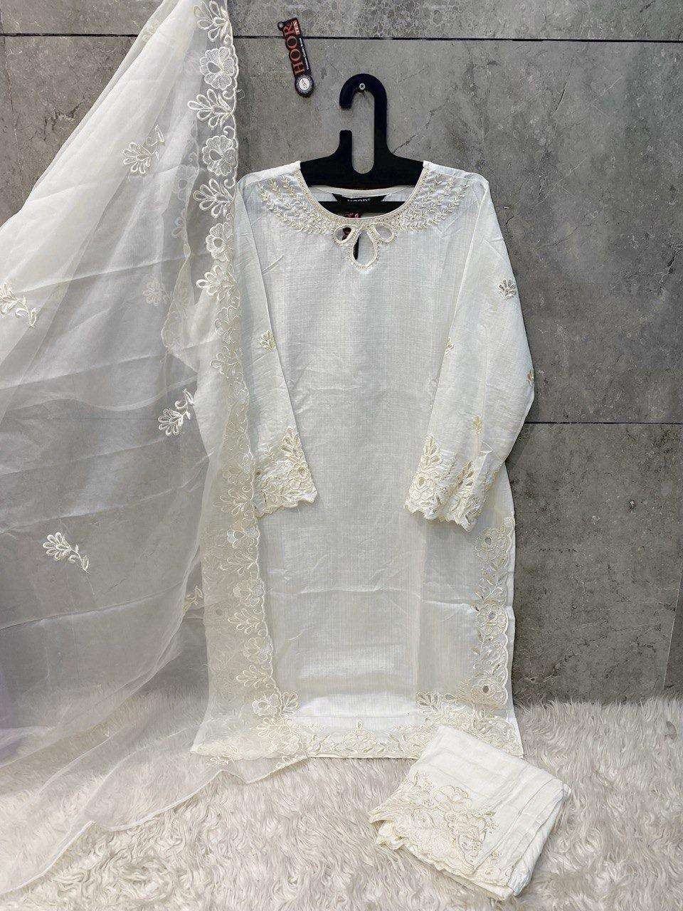 HOOR TEX H 163 VISCOSE DESIGNER FANCY READY MADE PAKISTANI SUIT