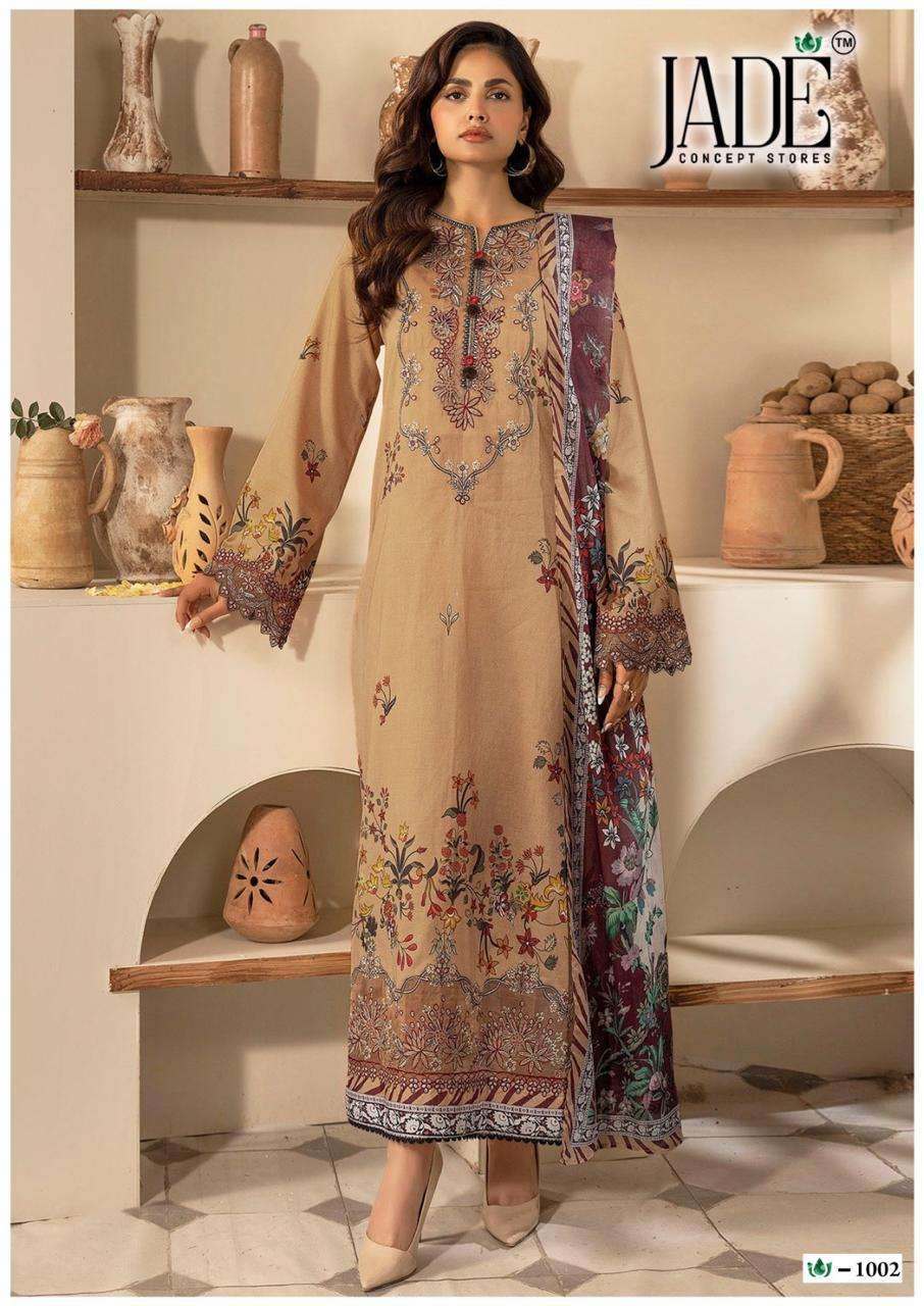JADE CRIMSON EXCLUSIVE HEAVY LAWN COLLECTION VOL 1 10 READY MADE COLLECTION